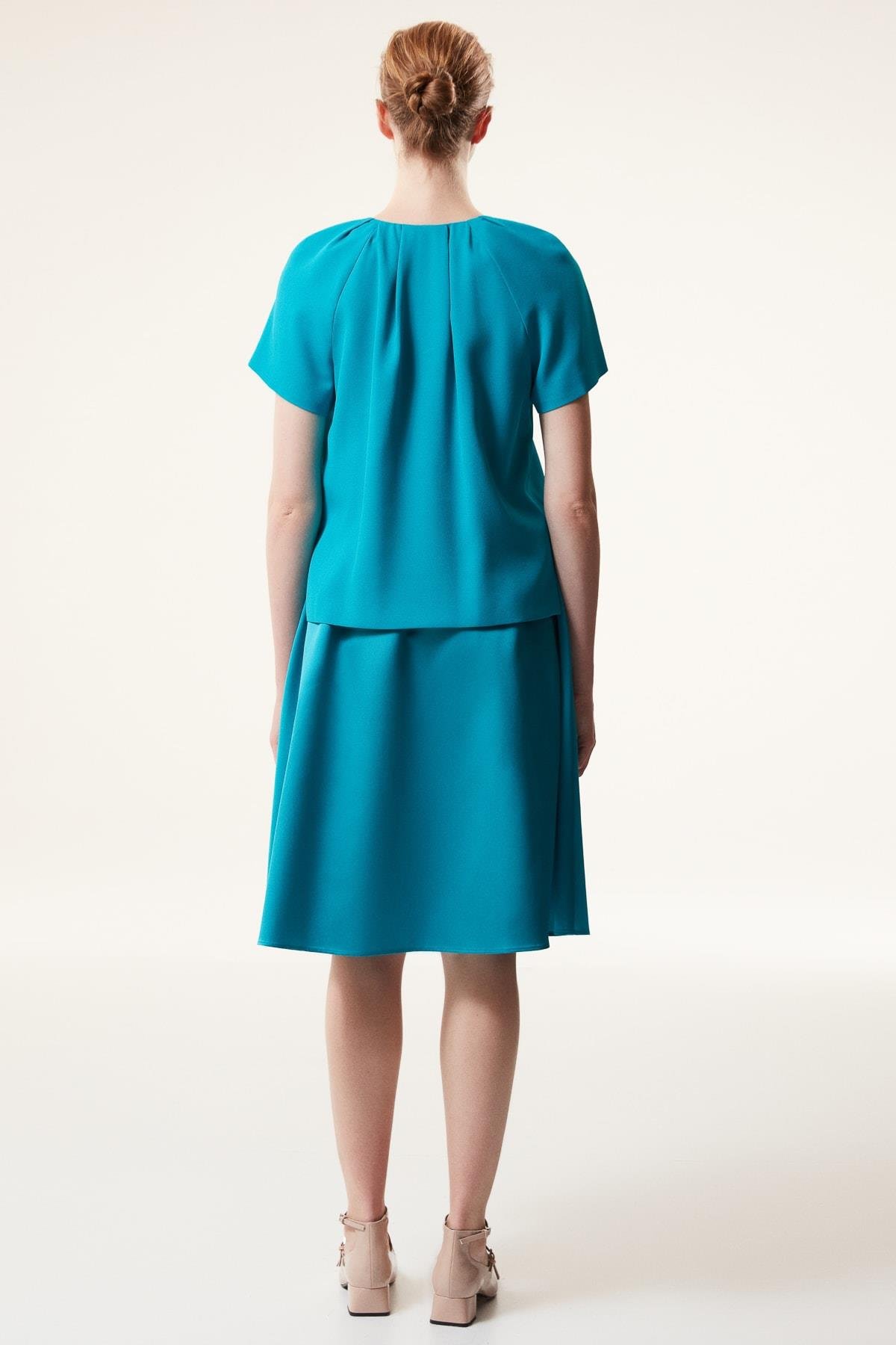 MACHKA TURKUAZ 06044 / BLUZ