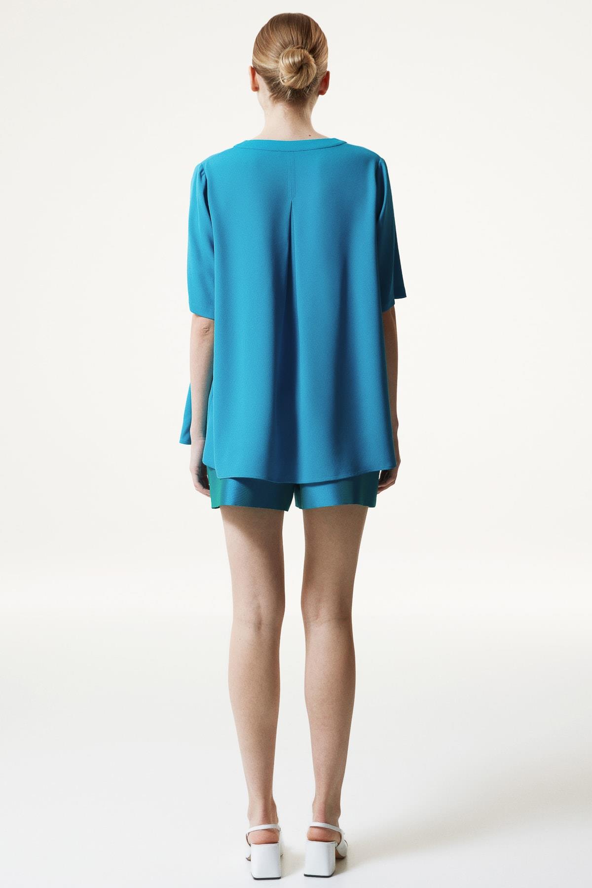 MACHKA TURKUAZ 06121 / BLUZ