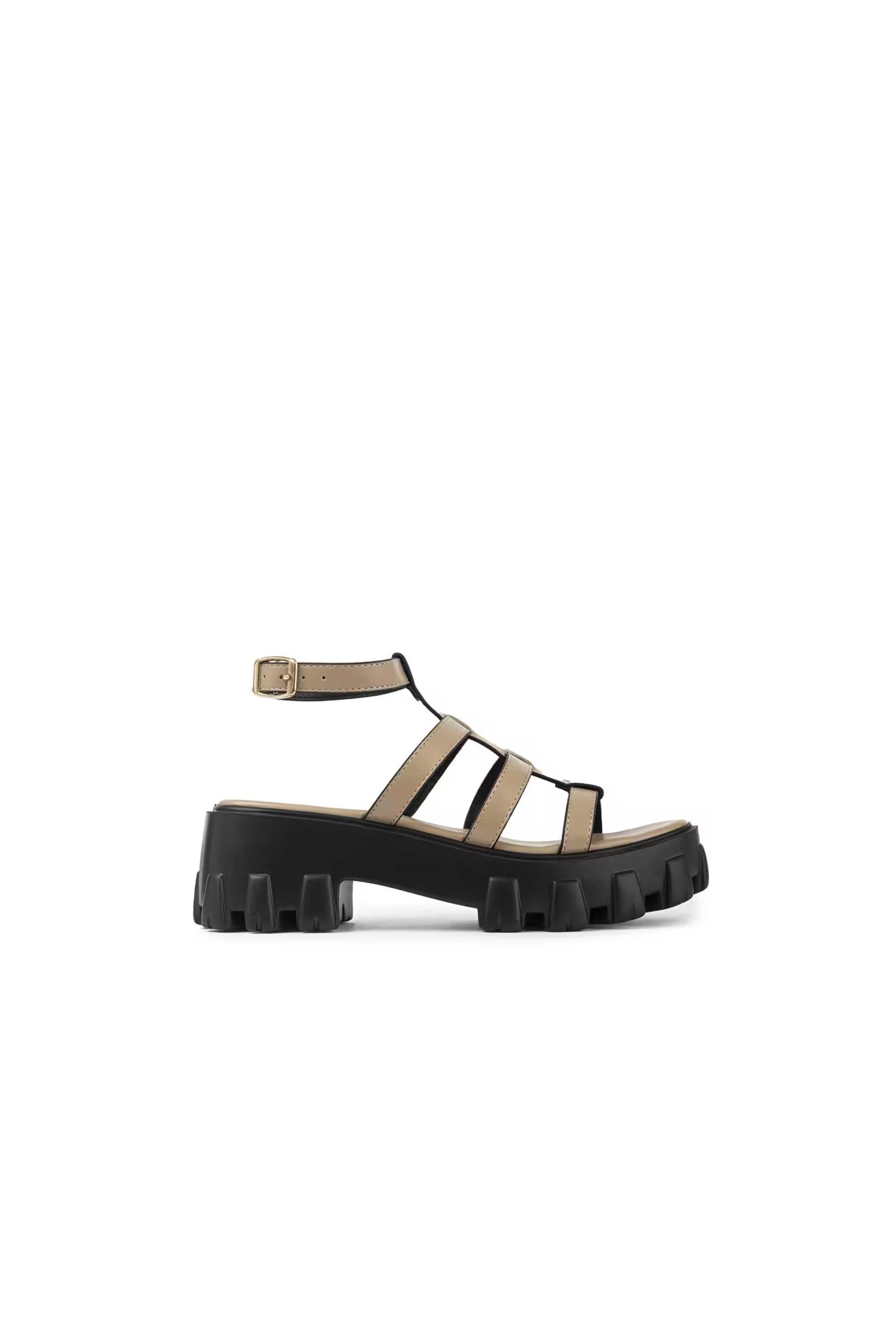 TWIST CAMEL 33008 / SANDALET