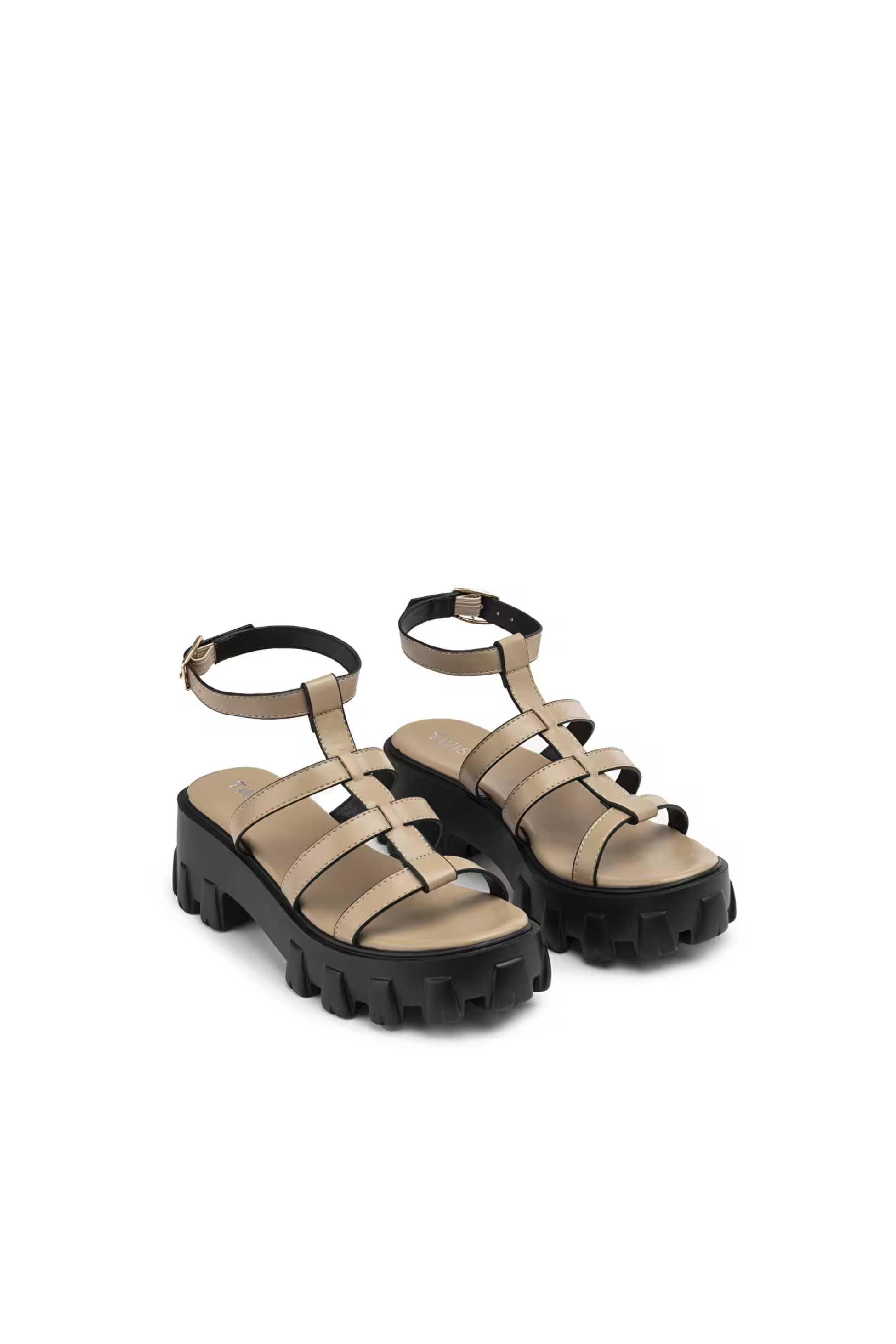 TWIST CAMEL 33008 / SANDALET