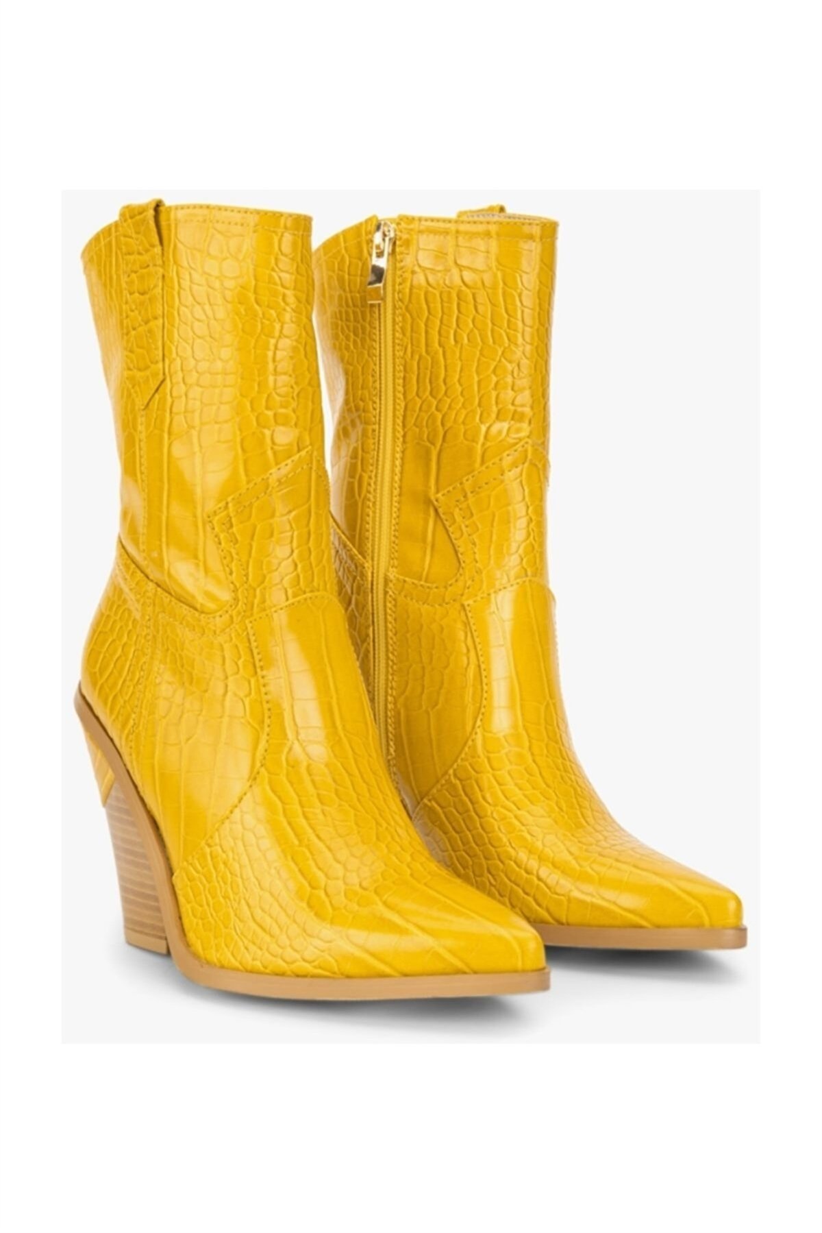 TWIST Desenli Hardal Çizme