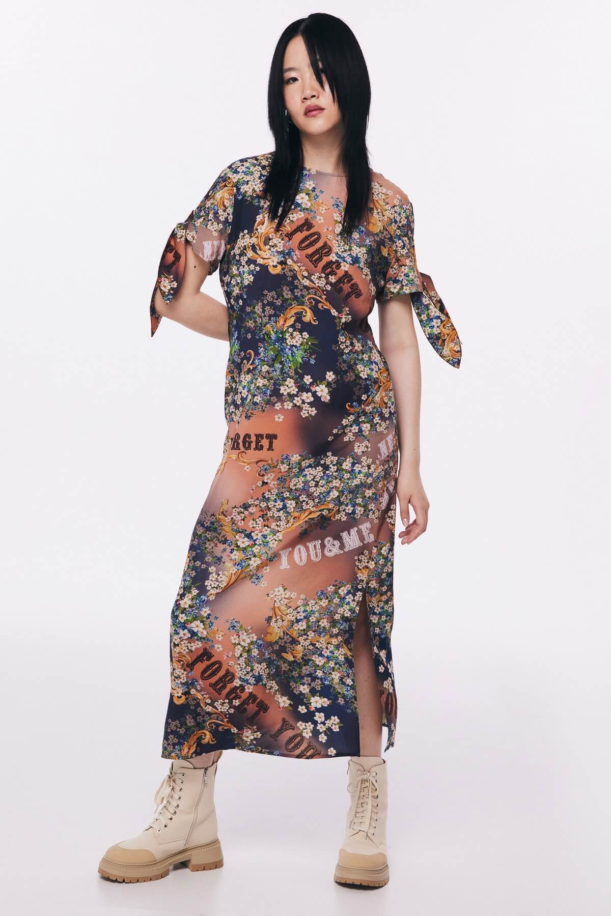 TWIST KAHVE 02166 / ELBISE