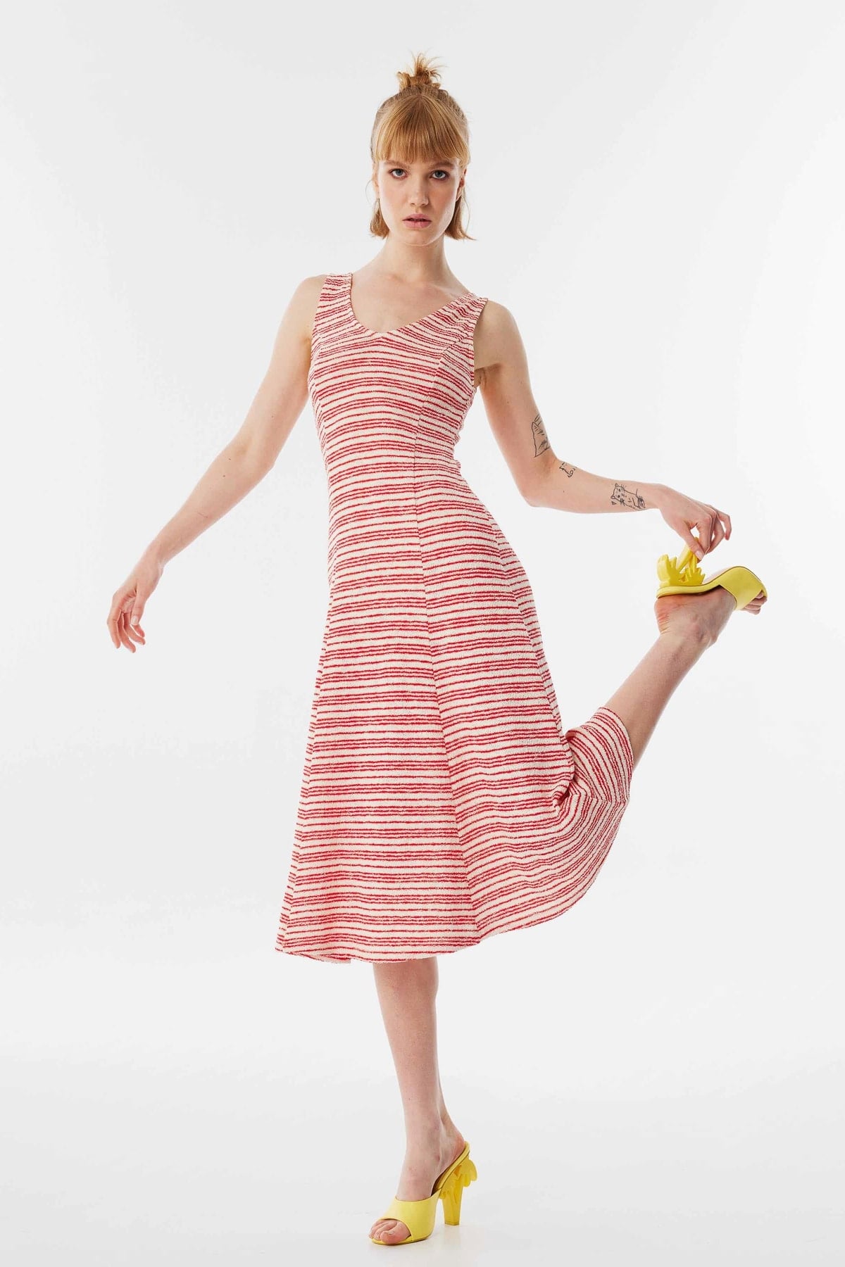 TWIST KIRMIZI 02673 / ELBISE