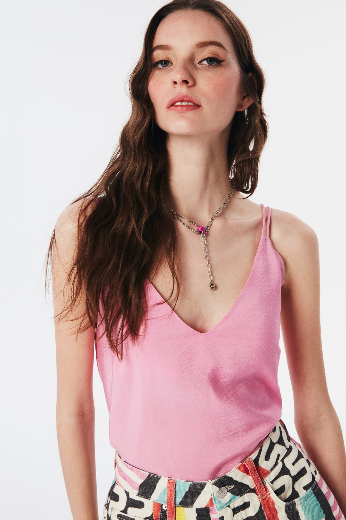 TWIST PEMBE 06202 / BLUZ