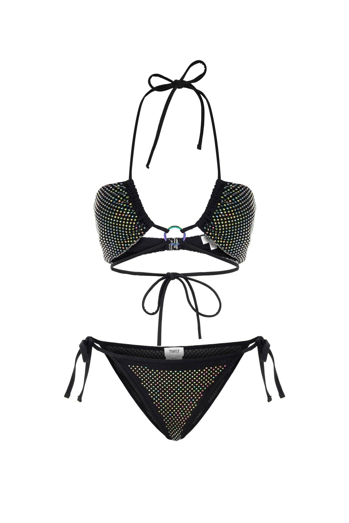 TWIST SIYAH 38022 / BIKINI