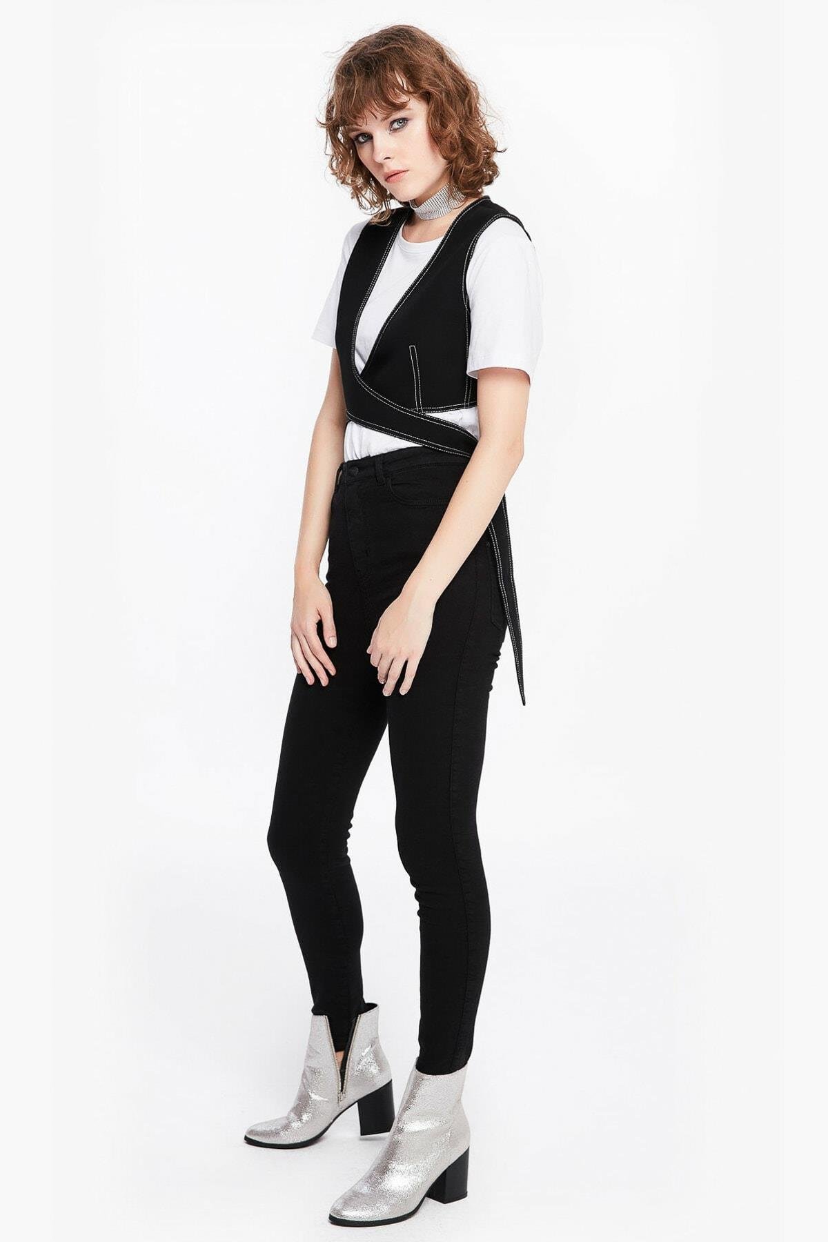 TWIST SIYAH 70149 / YELEK