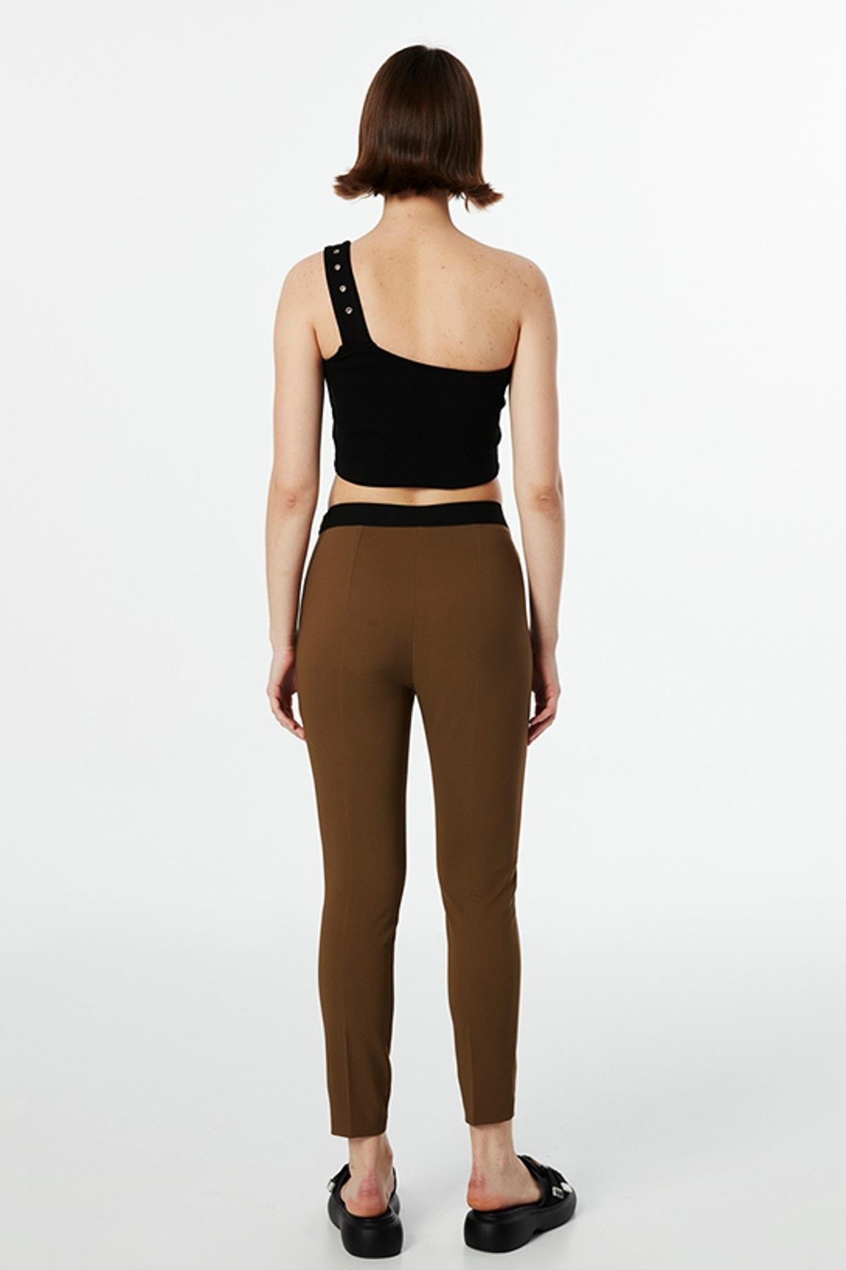 TWIST Skinny Fit Haki Pantolon