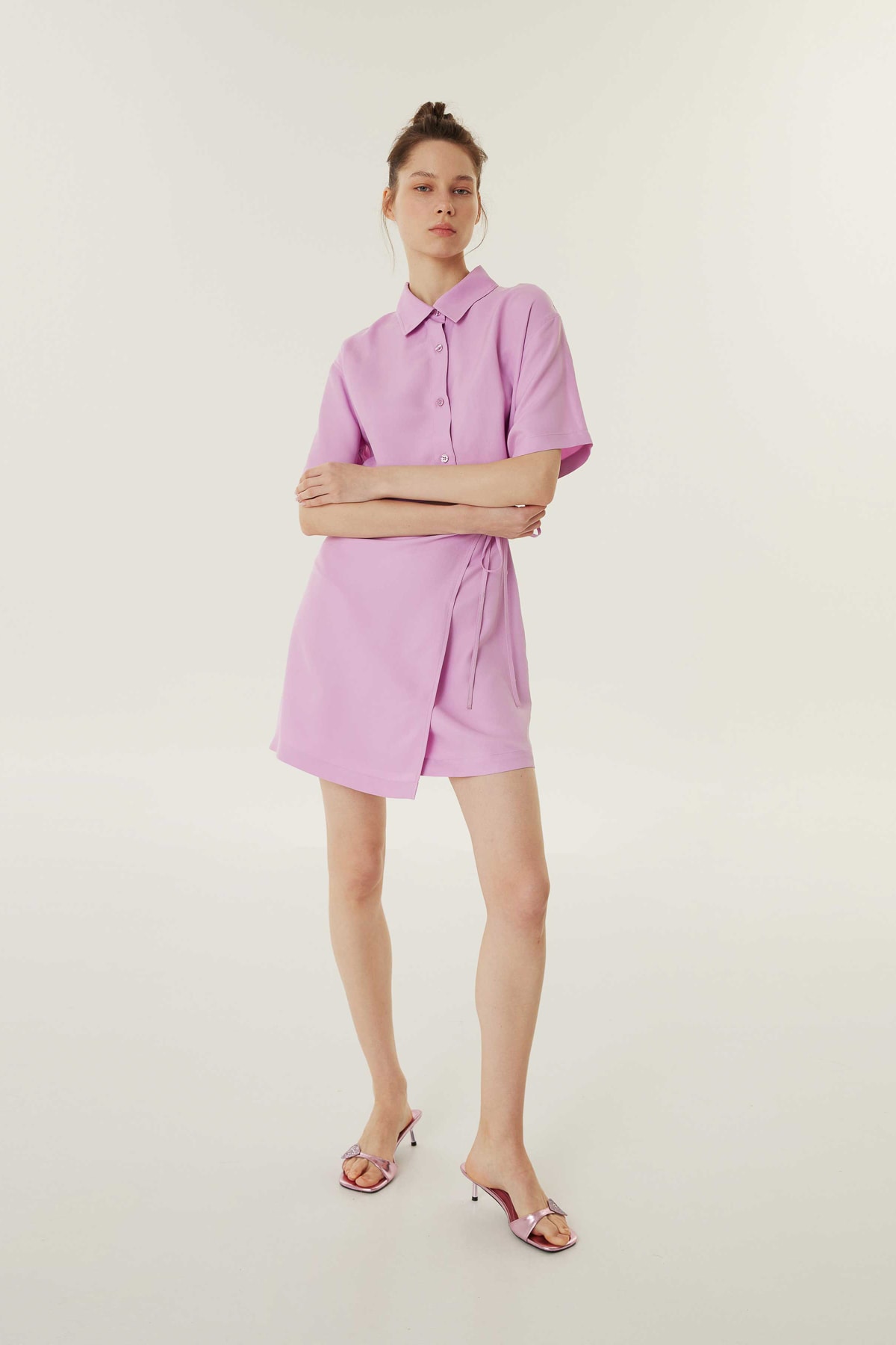 TWIST VIOLET 02347 / ELBISE
