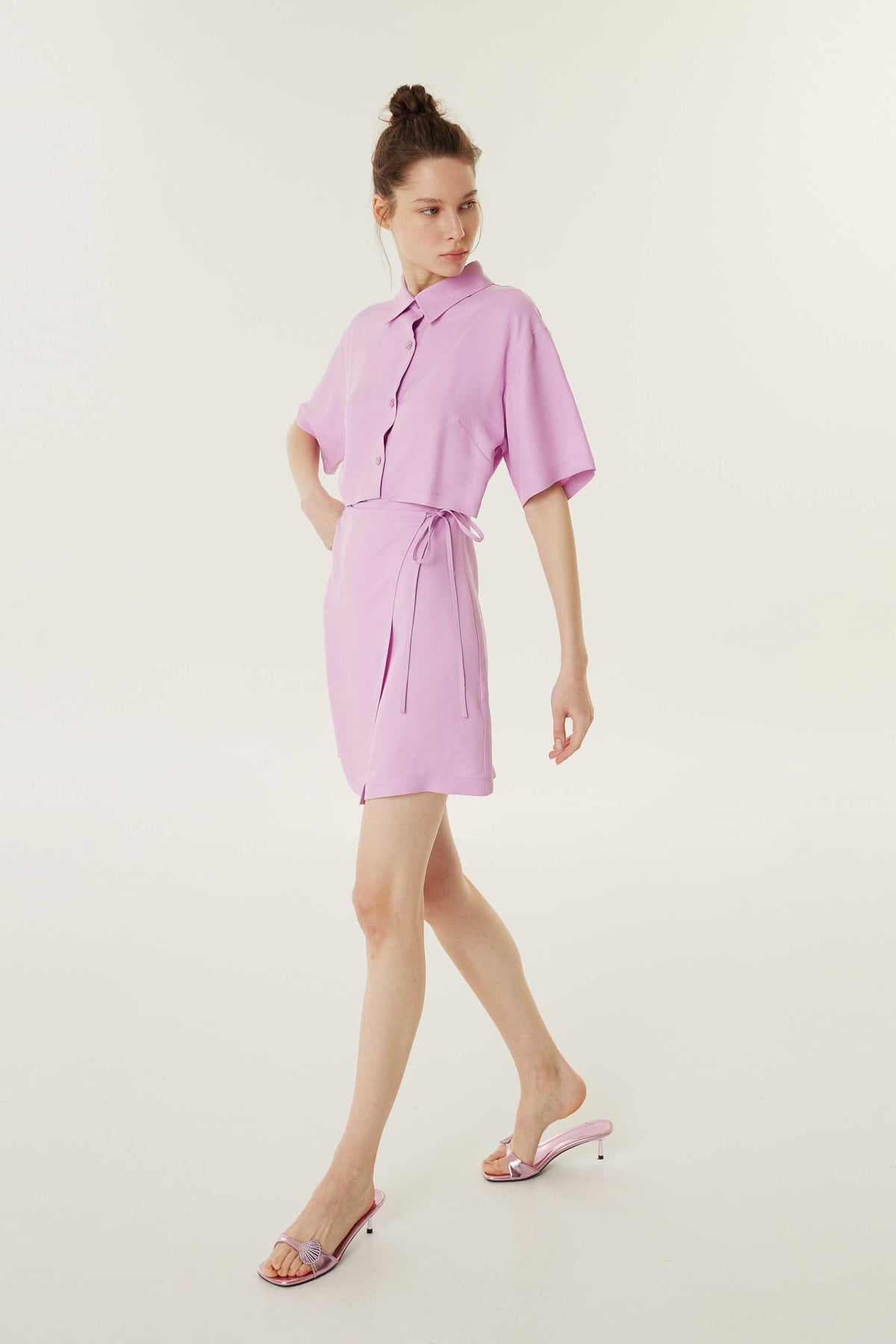 TWIST VIOLET 02347 / ELBISE