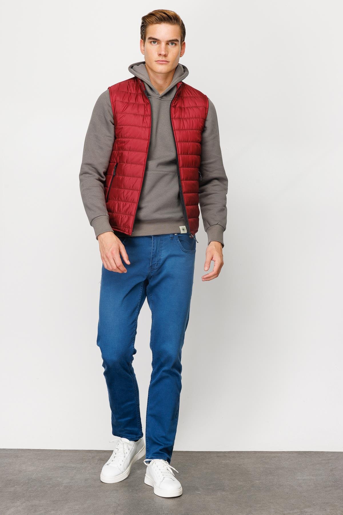 ERKEK BORDO STANDART STD PMP YELEK