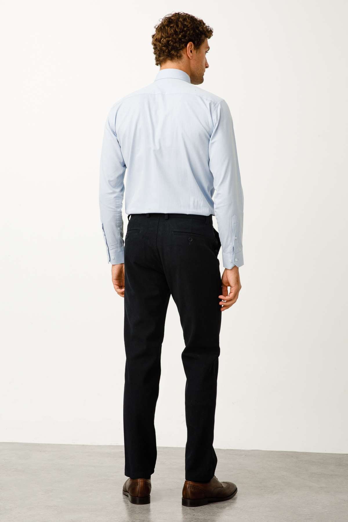 ERKEK LACİVERT REGULARFIT / RAHAT KALIP STD PANTOLON