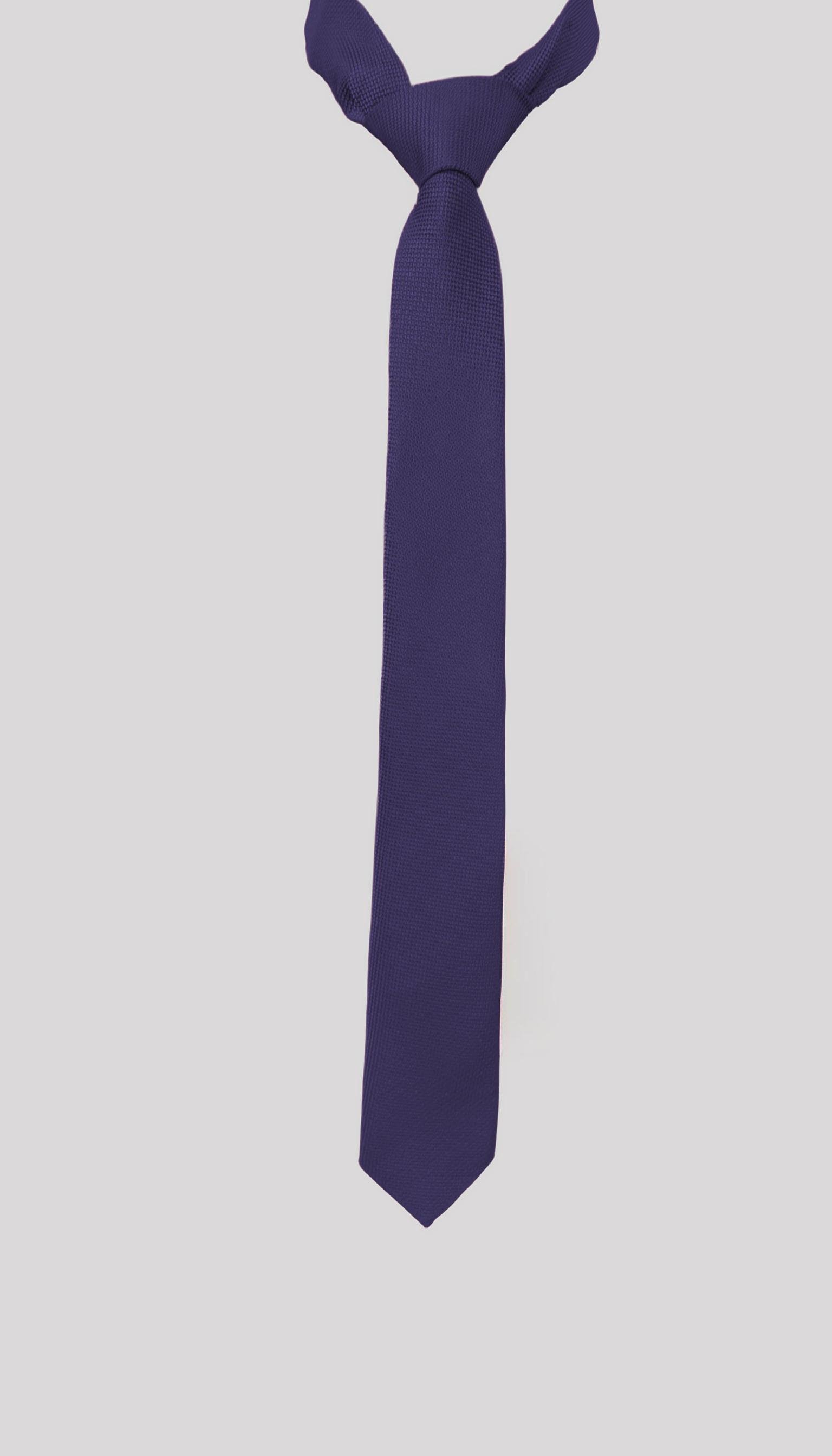 Erkek Mor   Kravat Mendilli