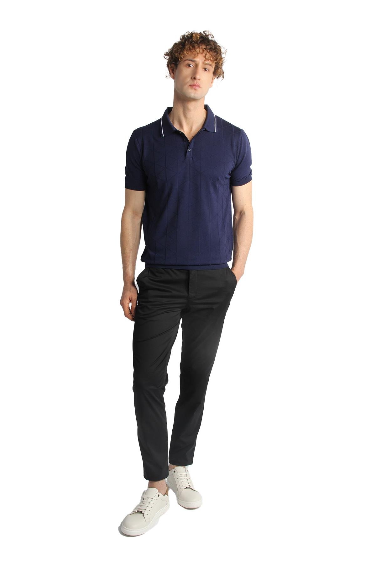 ERKEK SİYAH DYNAMIC FIT STD PANTOLON