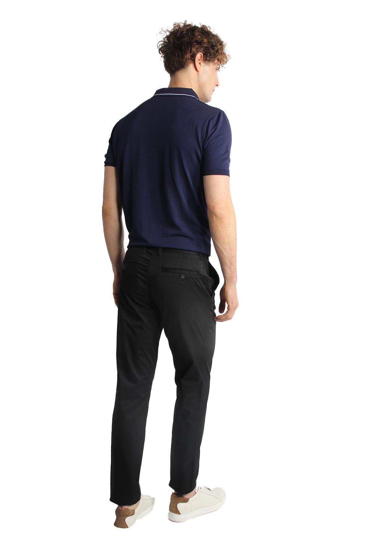 ERKEK SİYAH DYNAMIC FIT STD PANTOLON