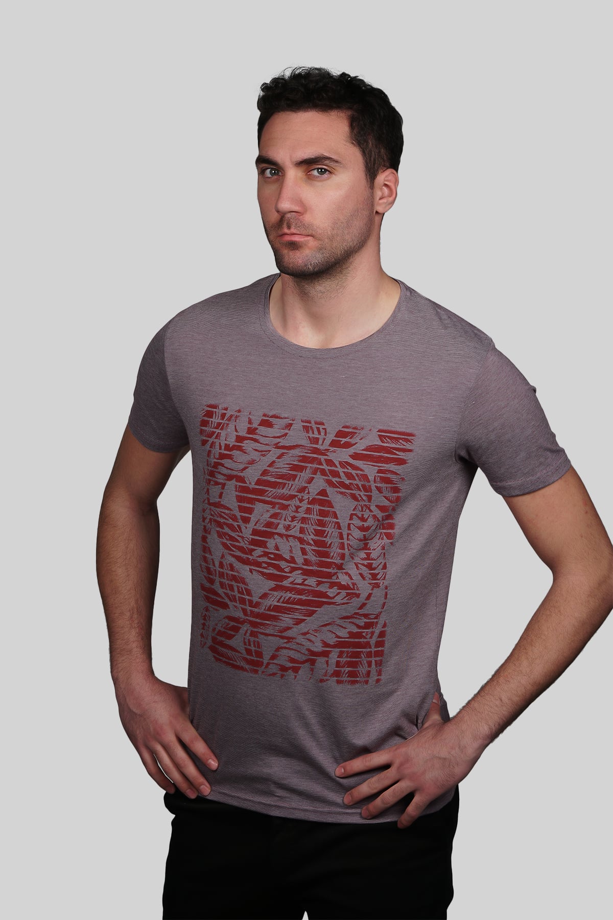 Mürdüm Slim Fit Tişört