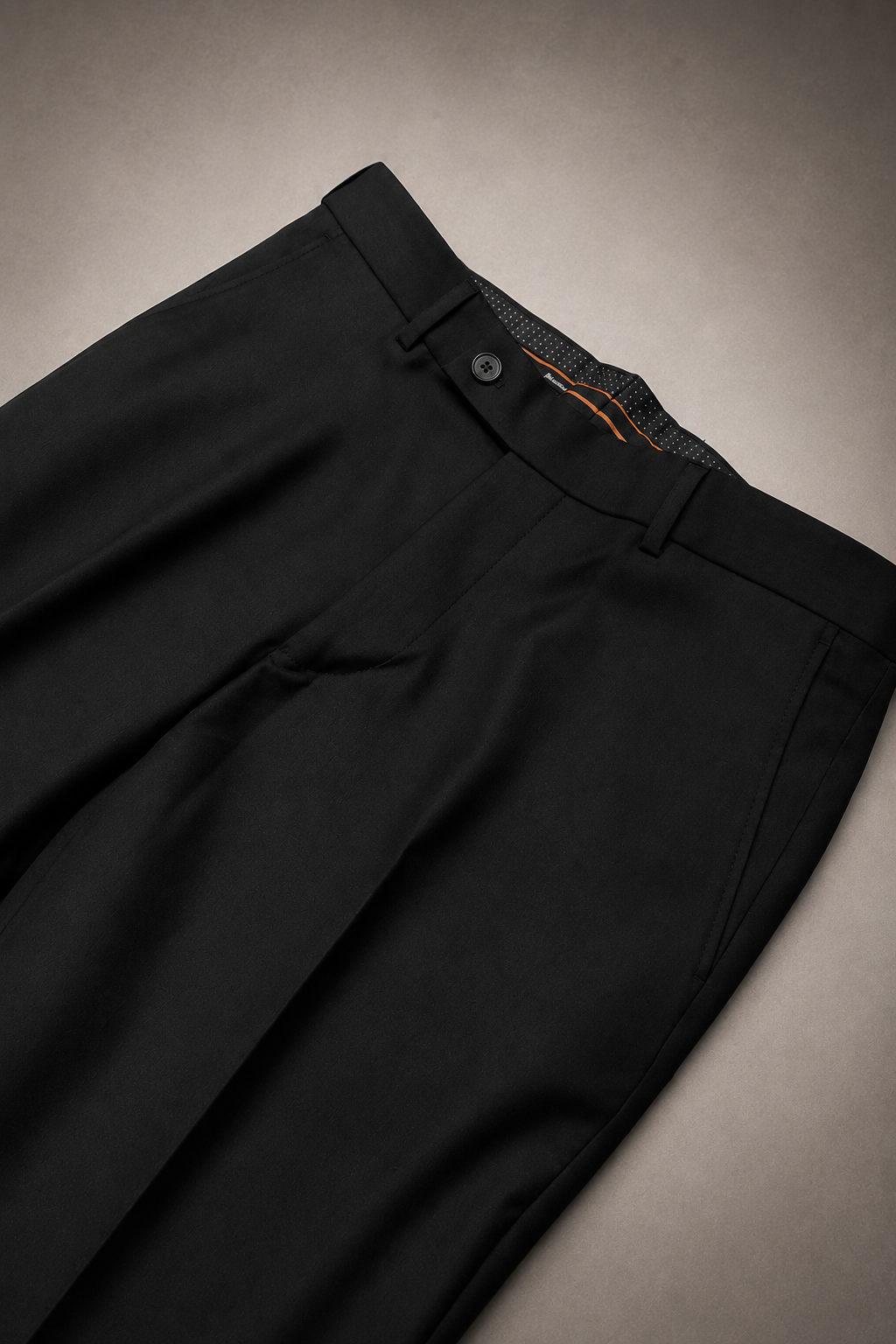 Siyah Regular Fit Rahat Kalıp %86 Pamuklu Pantolon
