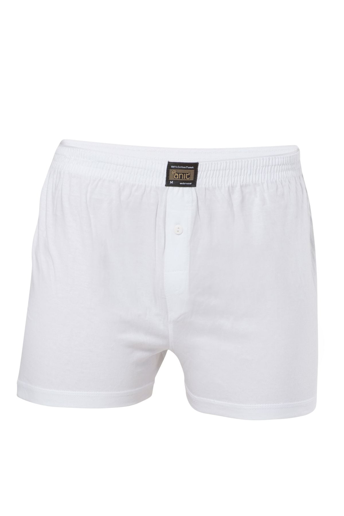 Anıt 1146 Beyaz 3 Adet Pamuklu Erkek BoxerBoxerAnıt Lingerie