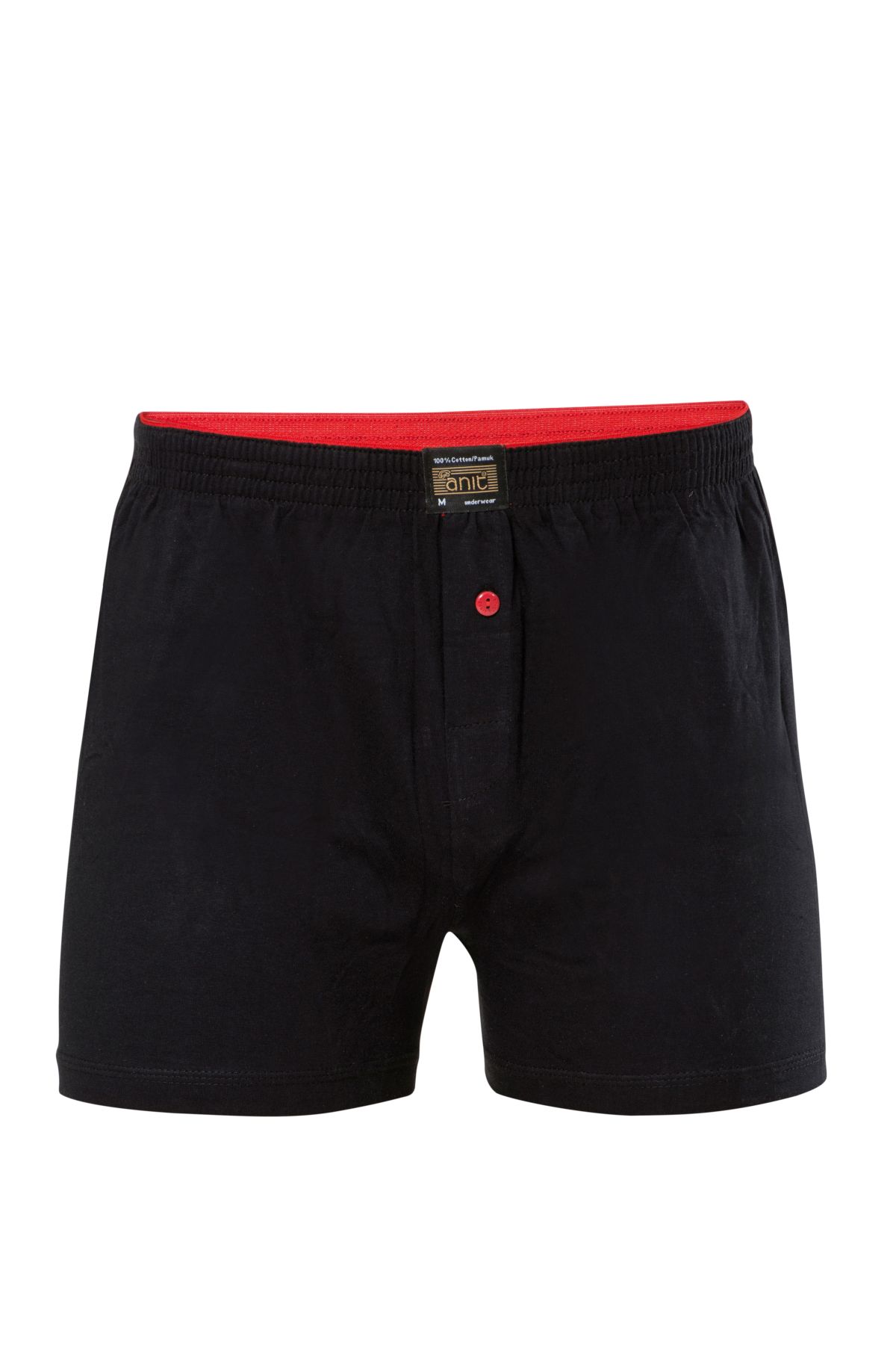 Anıt 1146 Siyah 3 Adet Pamuklu Erkek BoxerBoxerAnıt Lingerie