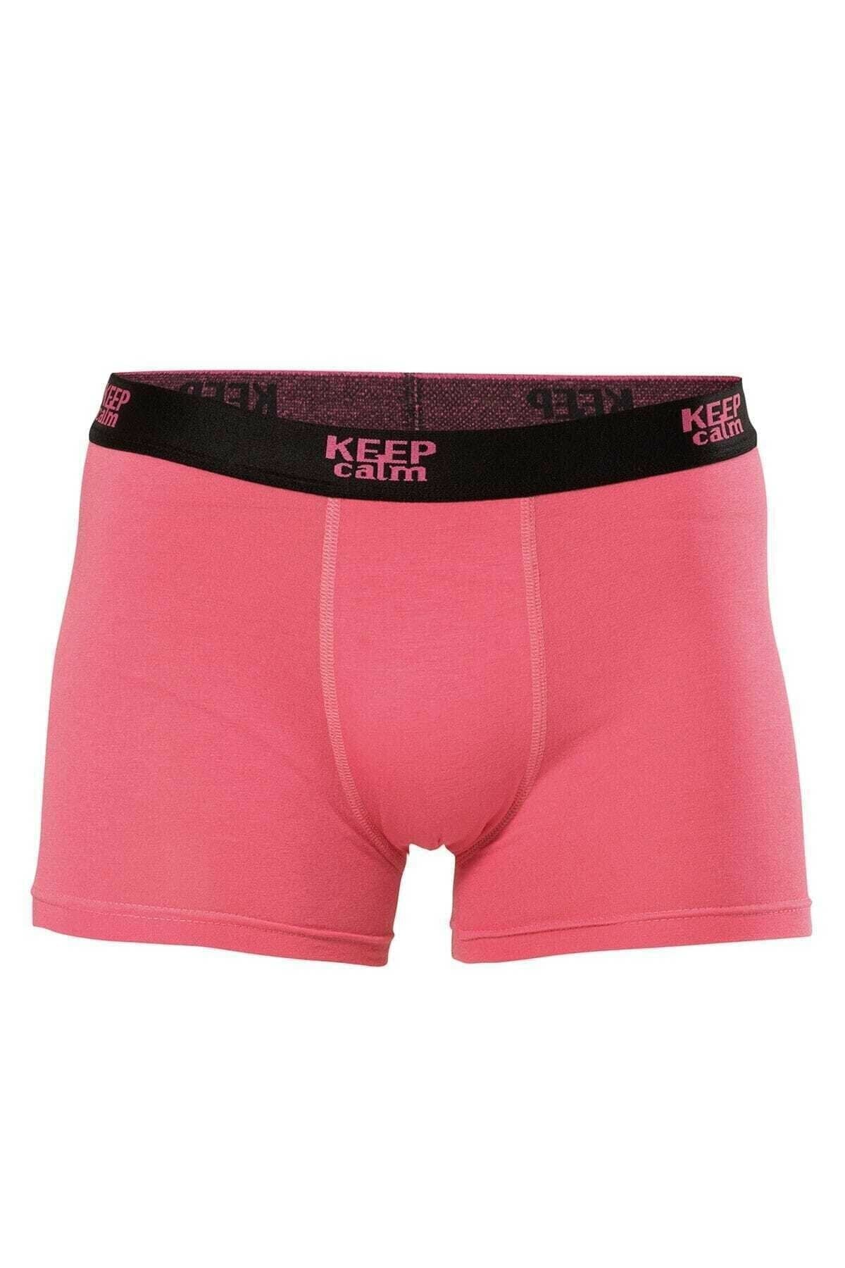 Anıt 1266 Pembe 3 Adet Modal Rahat Erkek BoxerBoxerAnıt Lingerie