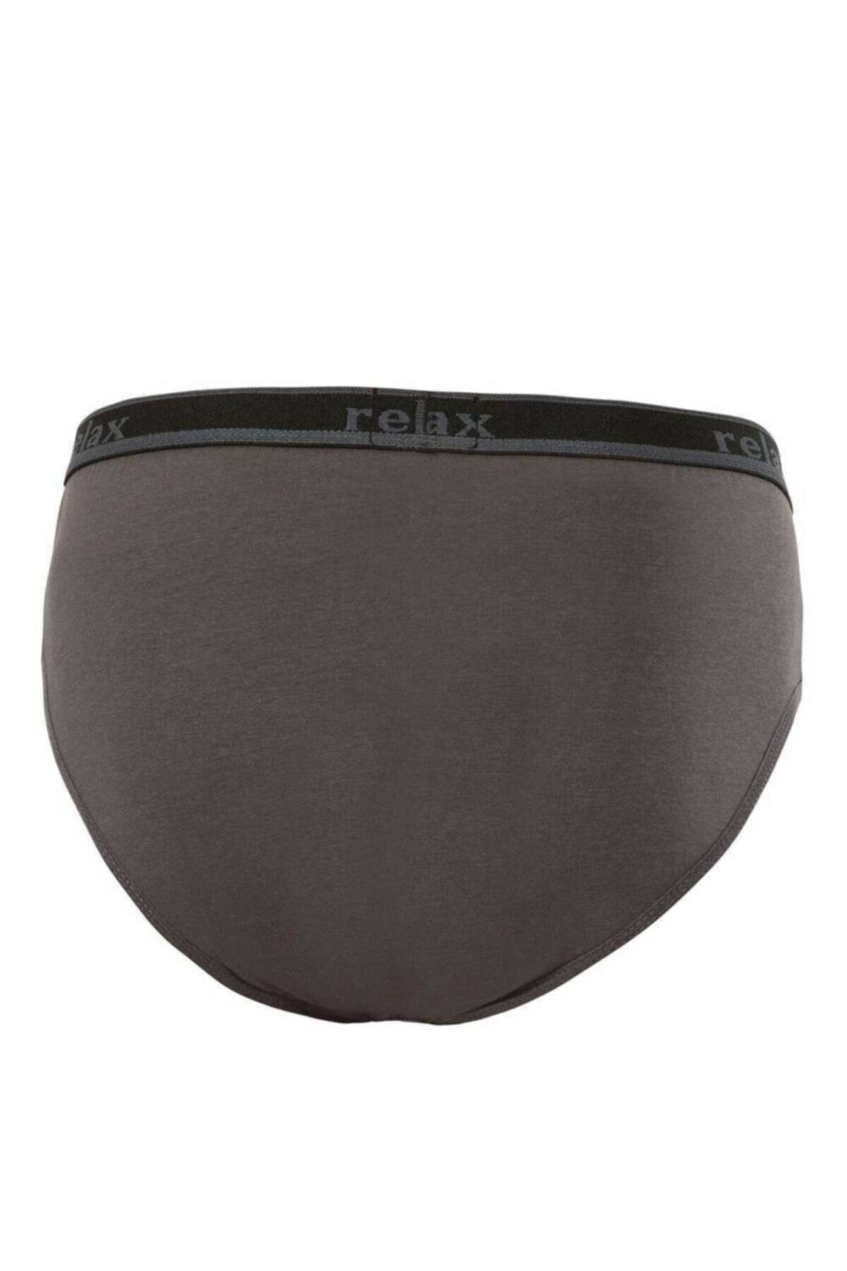 Anıt 1269 Antrasit 3 Adet Relax Pamuklu Erkek Slip KülotSlipAnıt Lingerie