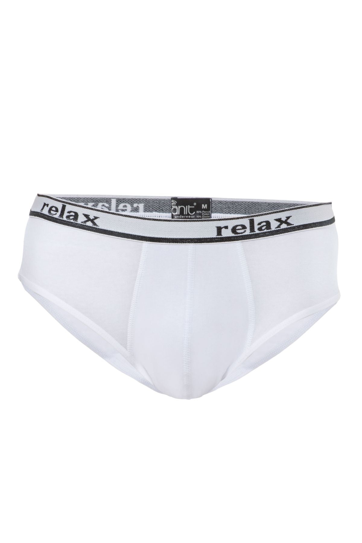 Anıt 1269 Beyaz 3 Adet Relax Pamuklu Erkek Slip KülotSlipAnıt Lingerie