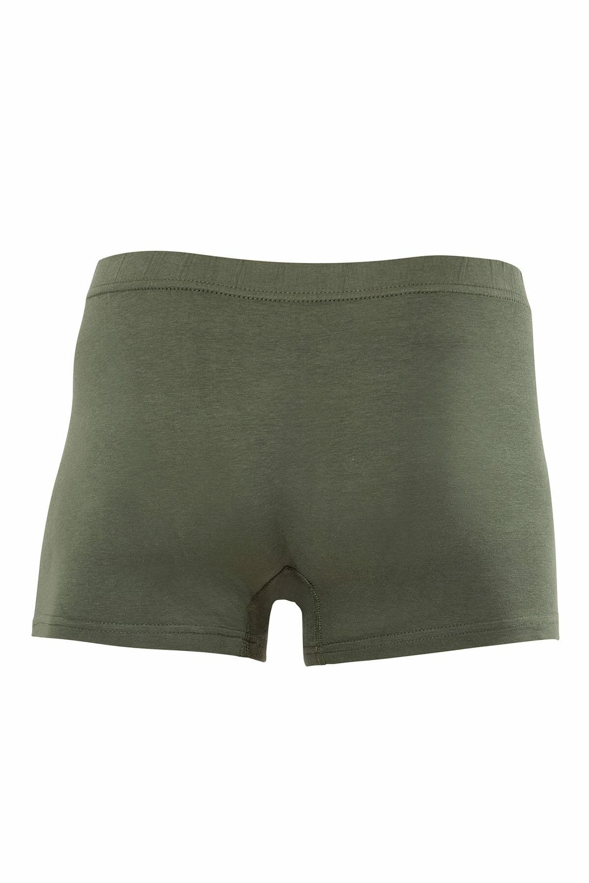 Anıt 1271 Haki 3 Adet Pamuklu Esnek Erkek BoxerBoxerAnıt Lingerie