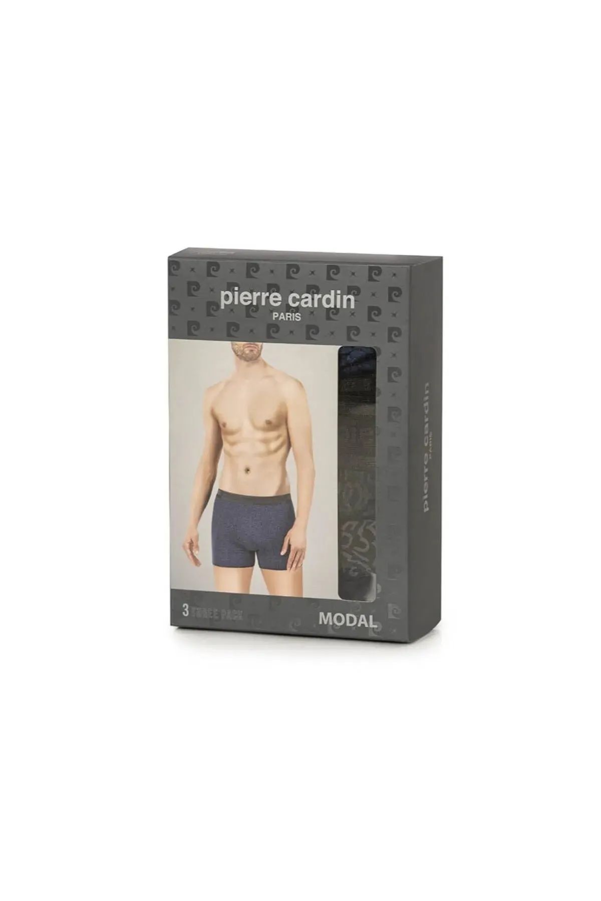 Pierre Cardin 366 Erkek Desenlı Modal 3'Lü BoxerBoxerPierre Cardin