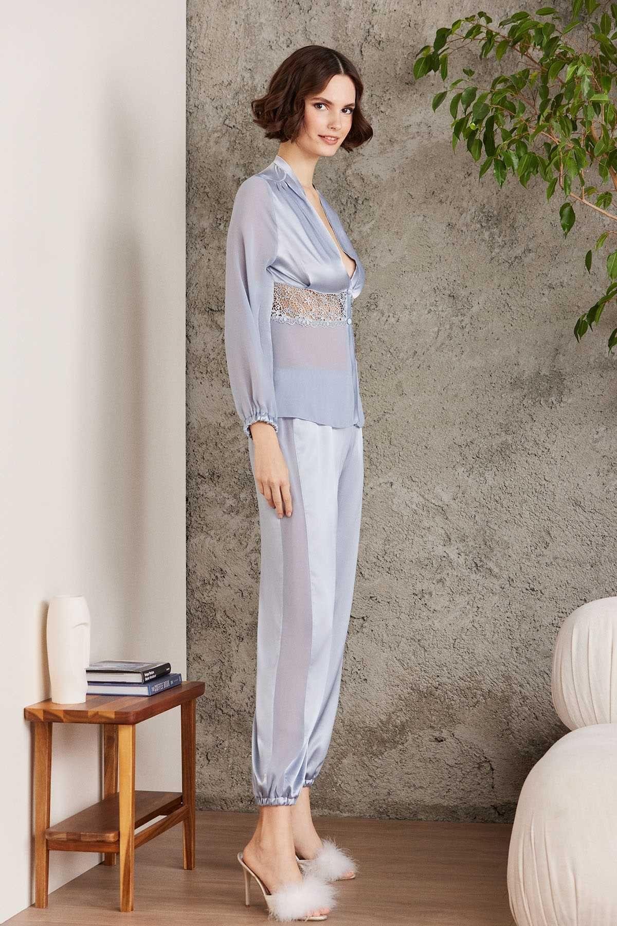 Pierre Cardin 6005 Kadın Mist Gelin Çeyiz Seti 6'lı Saten TakımSetlerPierre Cardin