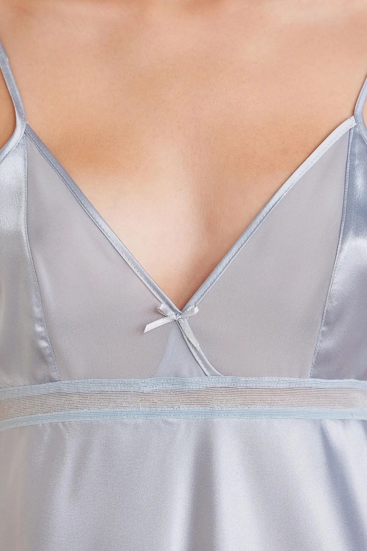 Pierre Cardin 7025 Kadın Mist 4'lü Saten Takım Gelin Çeyiz SetiSetlerPierre Cardin