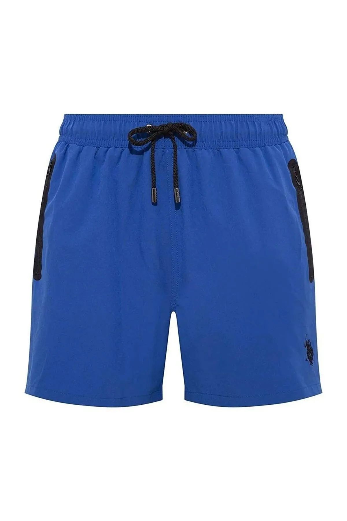 U.S. Polo Assn. 21001 Sax Fermuar Cepli Orta Boy Erkek Deniz ŞortuDeniz ŞortuU.S. Polo Assn.