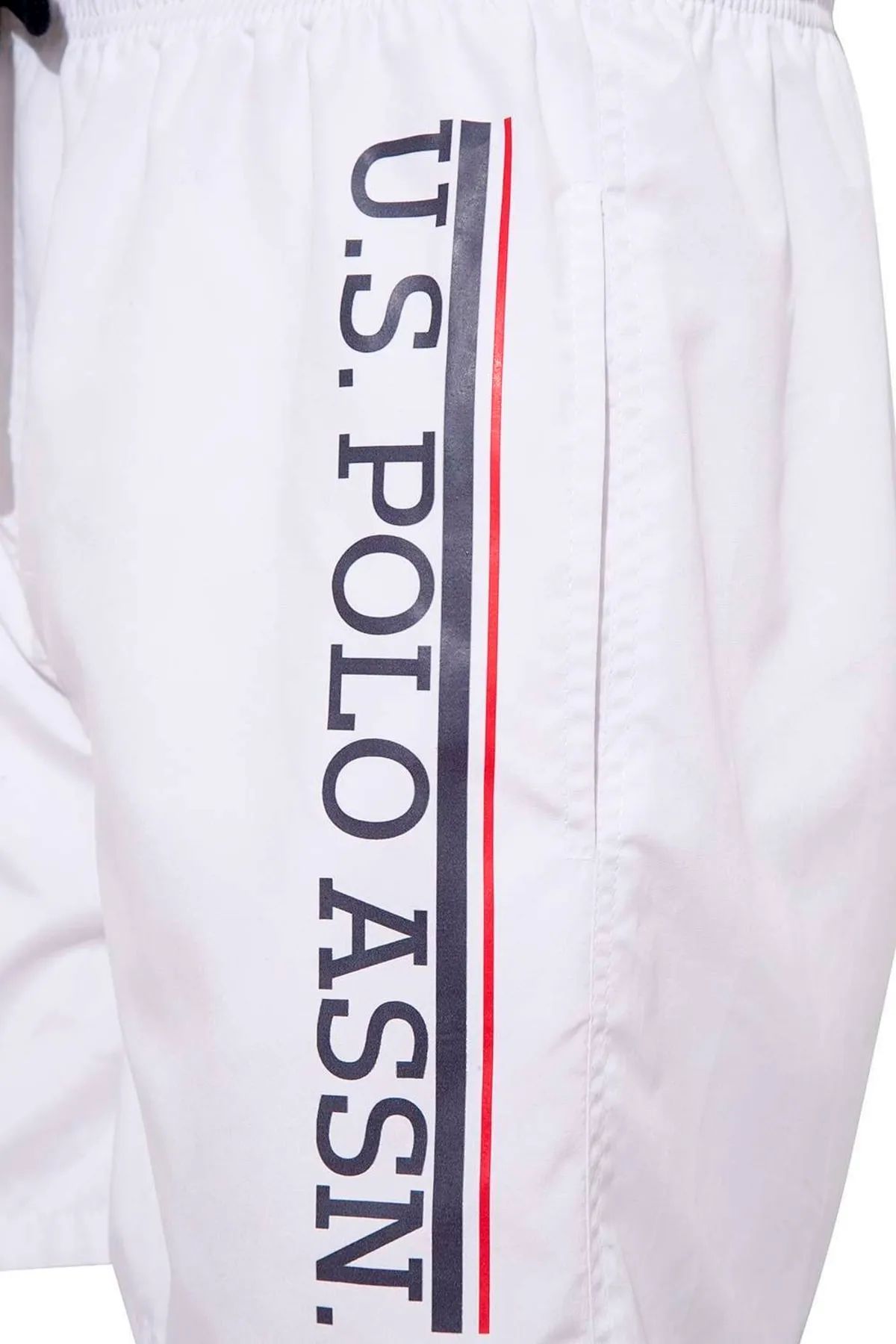 U.S. Polo Assn. 22000 Beyaz Cepli Orta Boy Erkek Deniz ŞortuDeniz ŞortuU.S. Polo Assn.