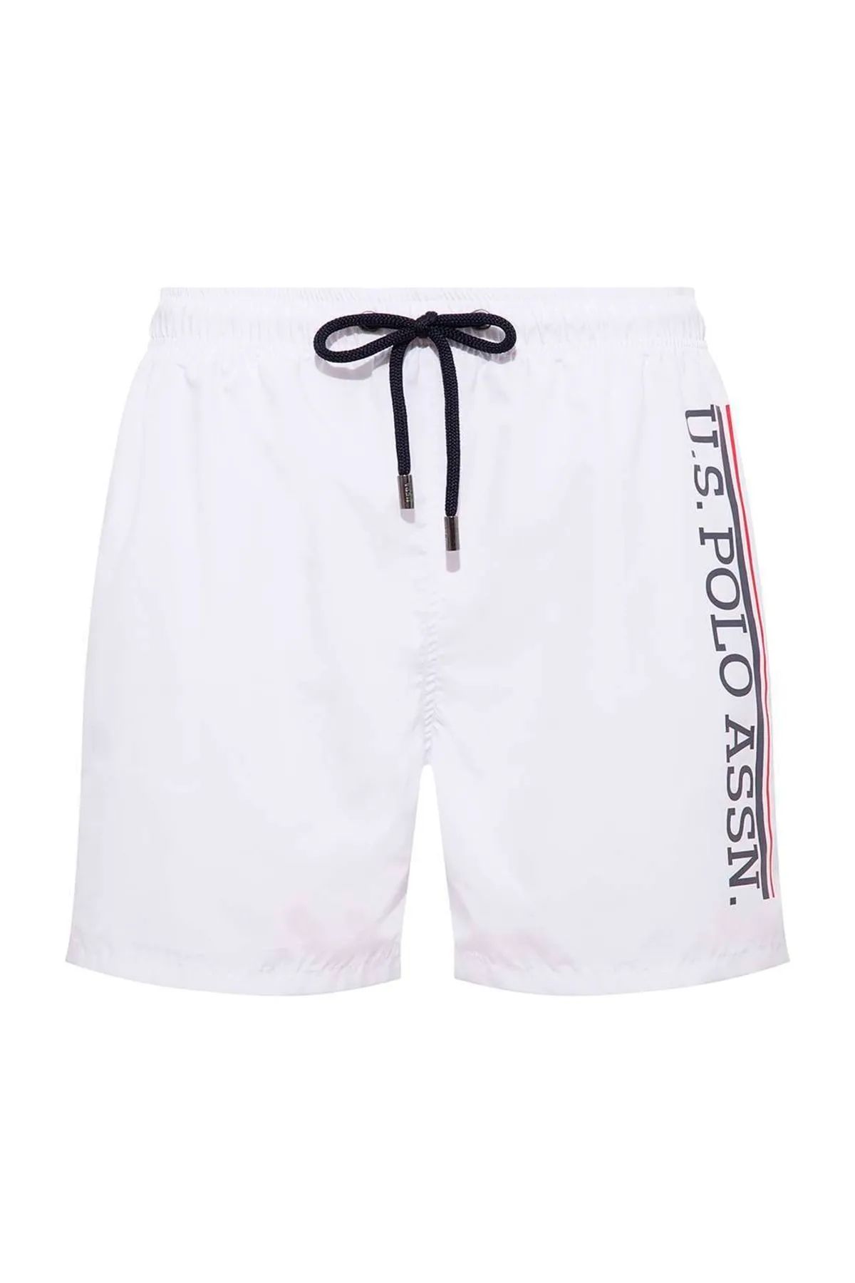 U.S. Polo Assn. 22000 Beyaz Cepli Orta Boy Erkek Deniz ŞortuDeniz ŞortuU.S. Polo Assn.