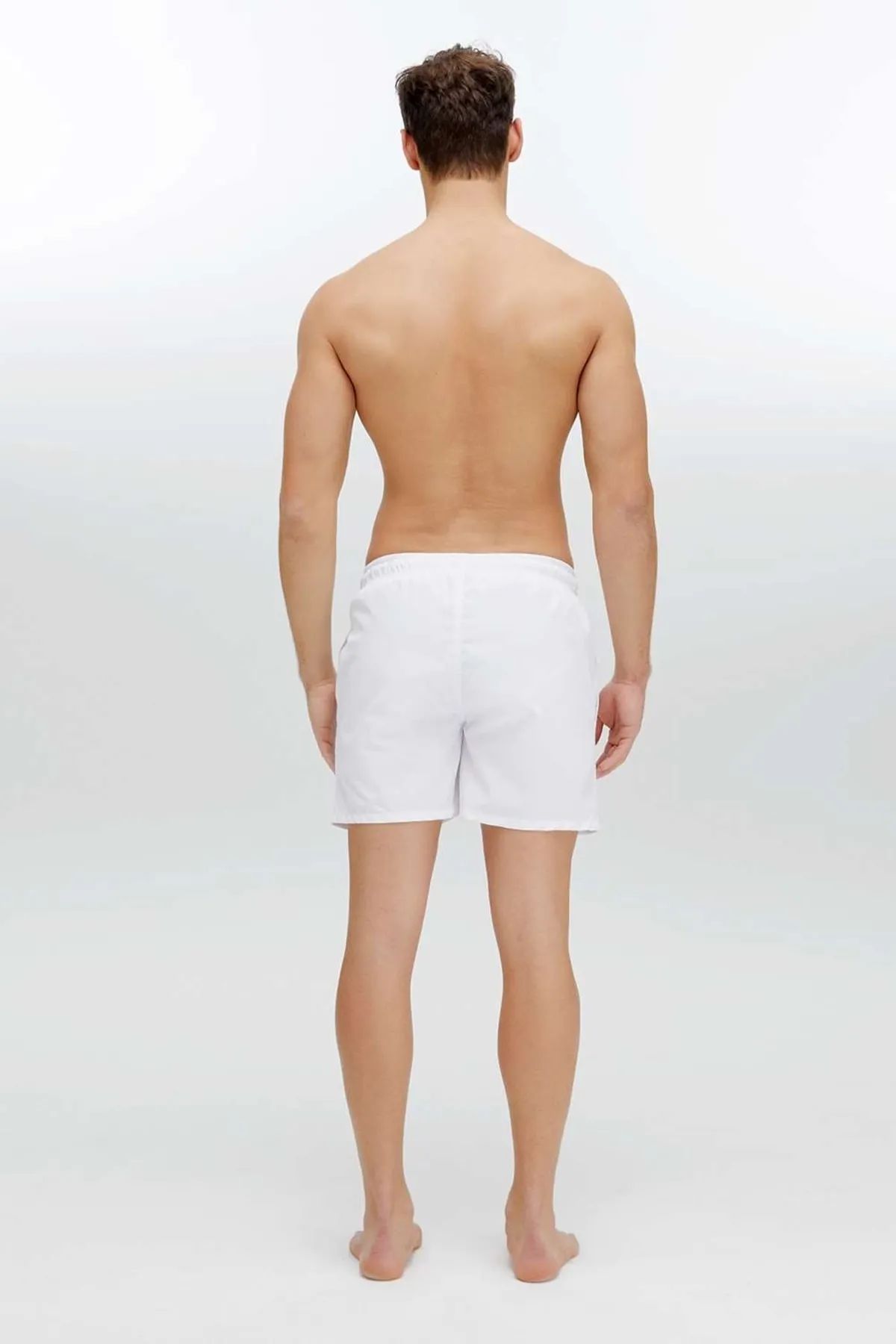 U.S. Polo Assn. 22000 Beyaz Cepli Orta Boy Erkek Deniz ŞortuDeniz ŞortuU.S. Polo Assn.