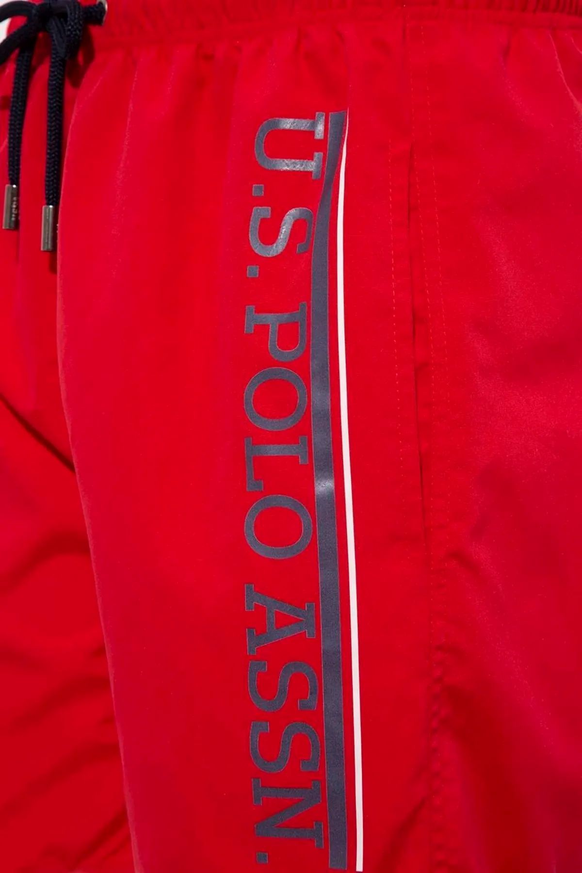 U.S. Polo Assn. 22000 Kırmızı Cepli Orta Boy Erkek Deniz ŞortuDeniz ŞortuU.S. Polo Assn.