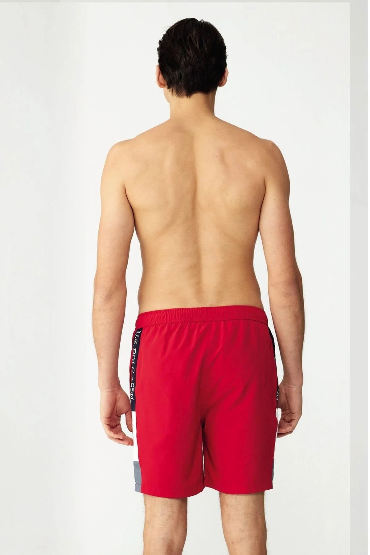U.S. Polo Assn. 23005 Kırmızı Cepli Uzun Erkek Deniz ŞortuDeniz ŞortuU.S. Polo Assn.