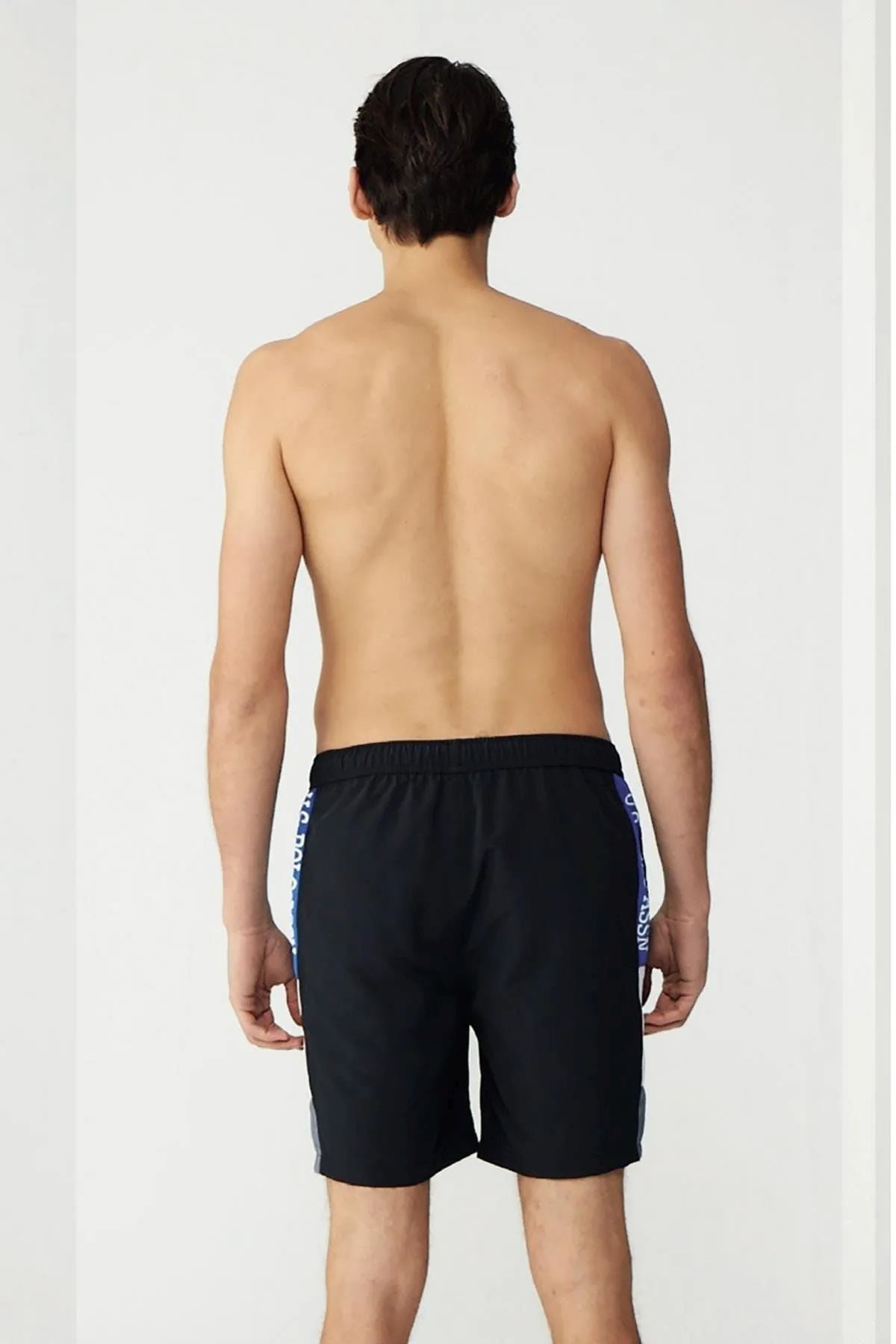 U.S. Polo Assn. 23005 Siyah Cepli Uzun Erkek Deniz ŞortuDeniz ŞortuU.S. Polo Assn.