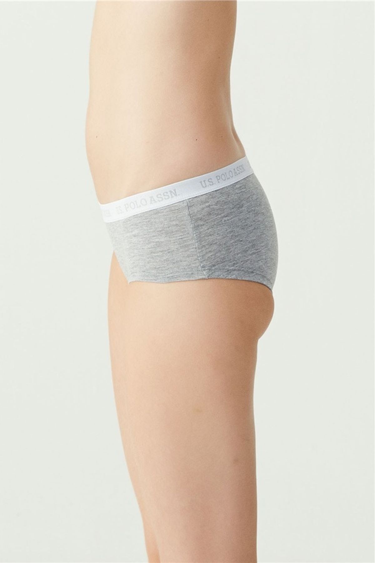 U.S. Polo Assn. 66115 Kadın Pembe-Gri-Mint 3'lü ŞortŞort KülotU.S. Polo Assn.