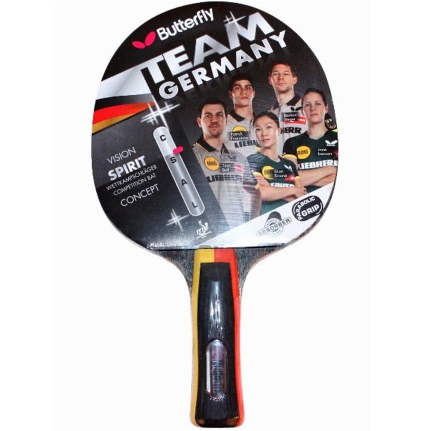 BUTTERFLY TEAM GERMANY SPIRIT P.P.RAKET 85091