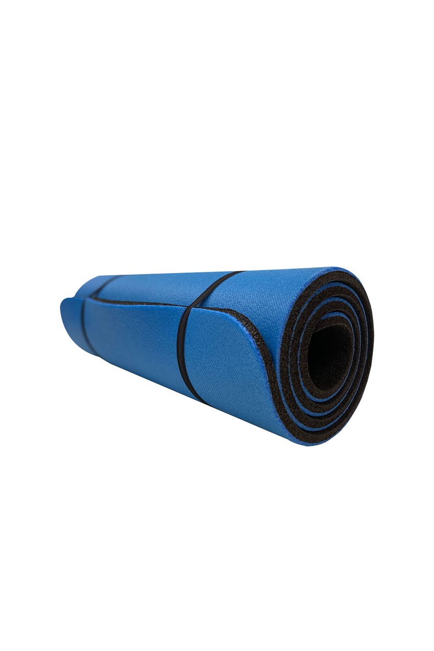 DAFRON YOGA PİLATES MAT MİNDERİ 180 X 60 X 1 CM  DF180 MAVİ - SİYAH
