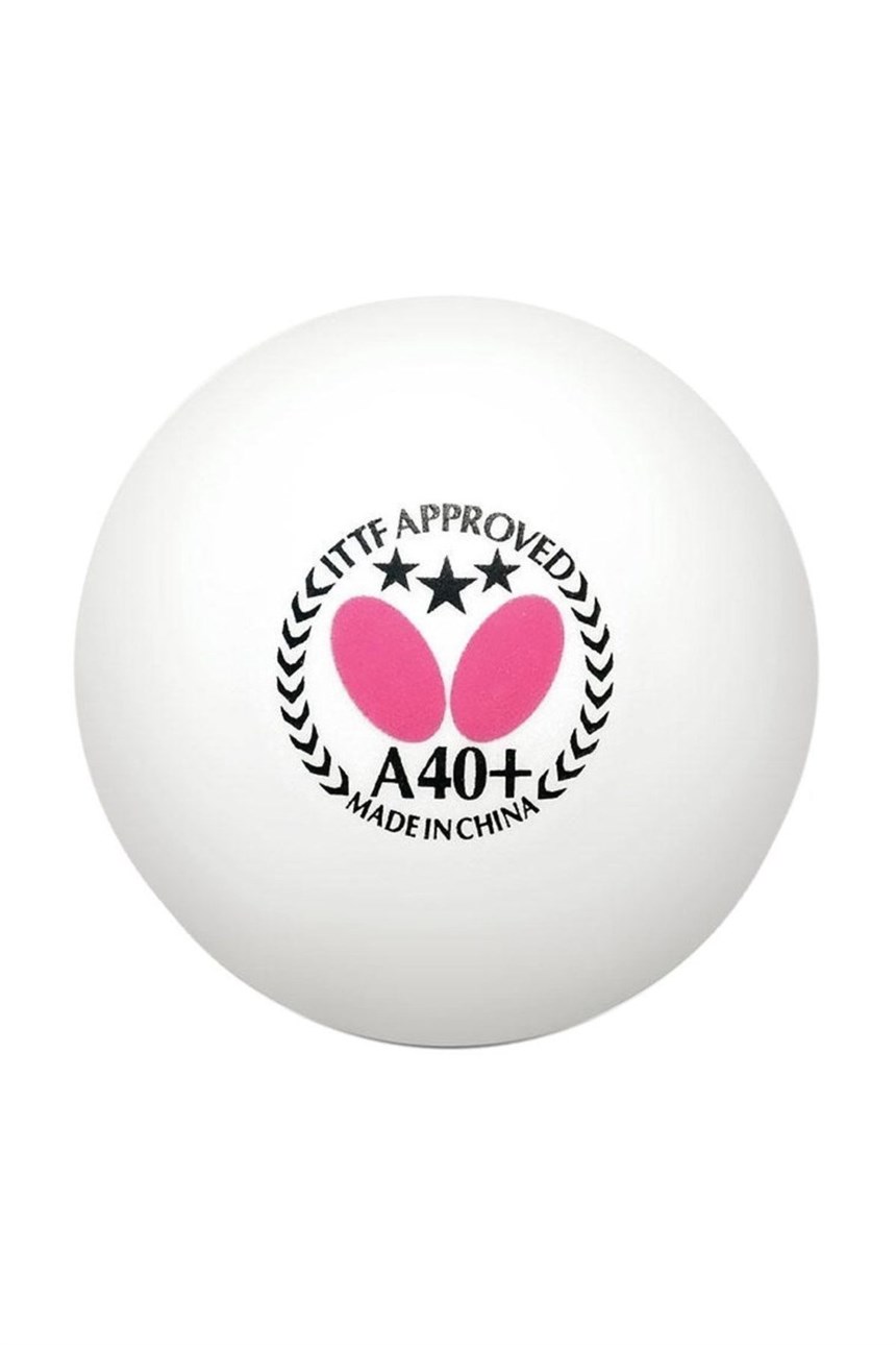 MASA TENİSİ MAÇ TOPU 3*40+POLY WHITE ITTF