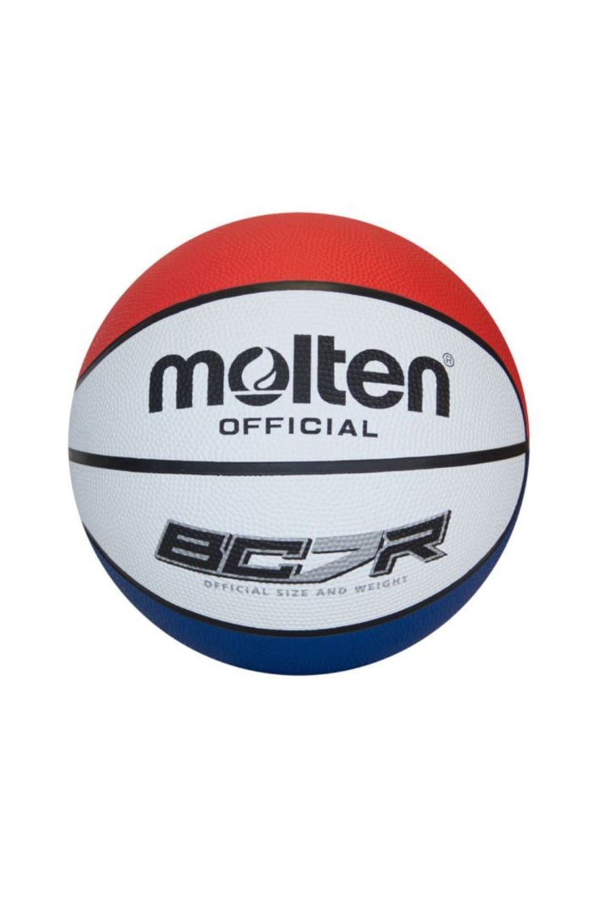 MOLTEN BC7R2-T1 KAUÇUK 7 NO BASKETBOL TOPU / KIRMIZI-BEYAZ-MAVİ