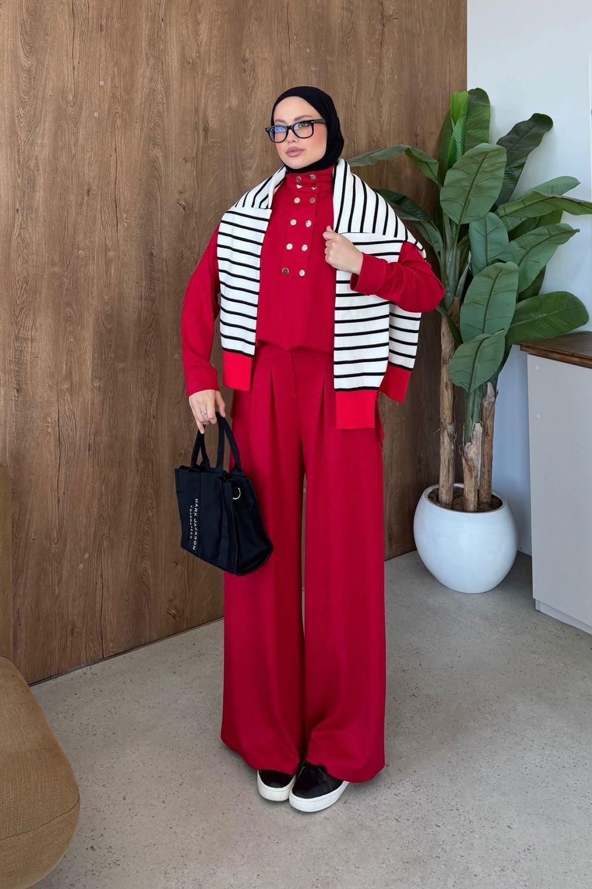 Zımba Yaka Oys Takım Kırmızı, Fiyatları  Zımba Yaka Oys Takım Kahve| Haza Moda