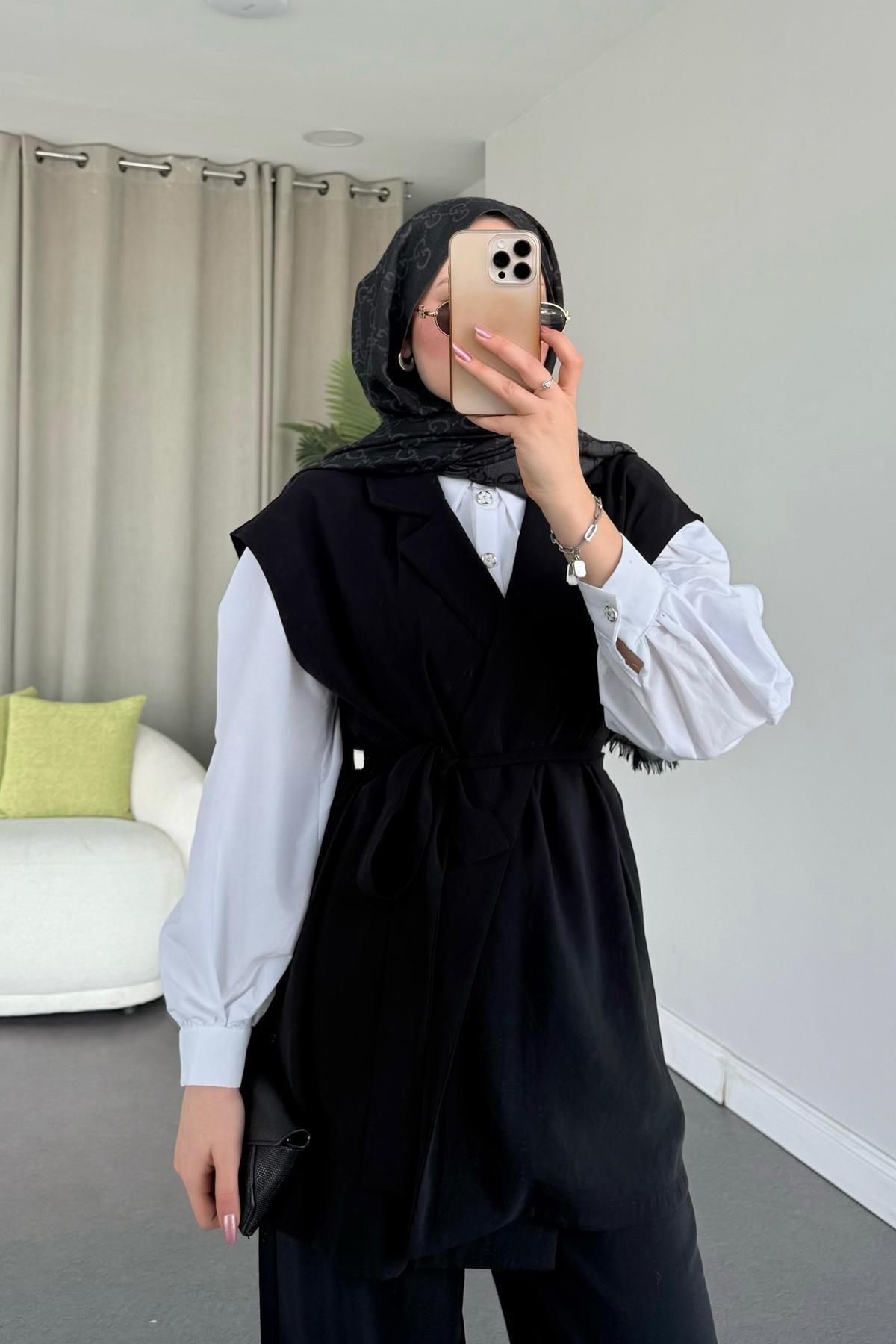 Afra Takım Siyah, Fiyatları Haza Moda | Tesettür Giyim | Afra Takım Siyah