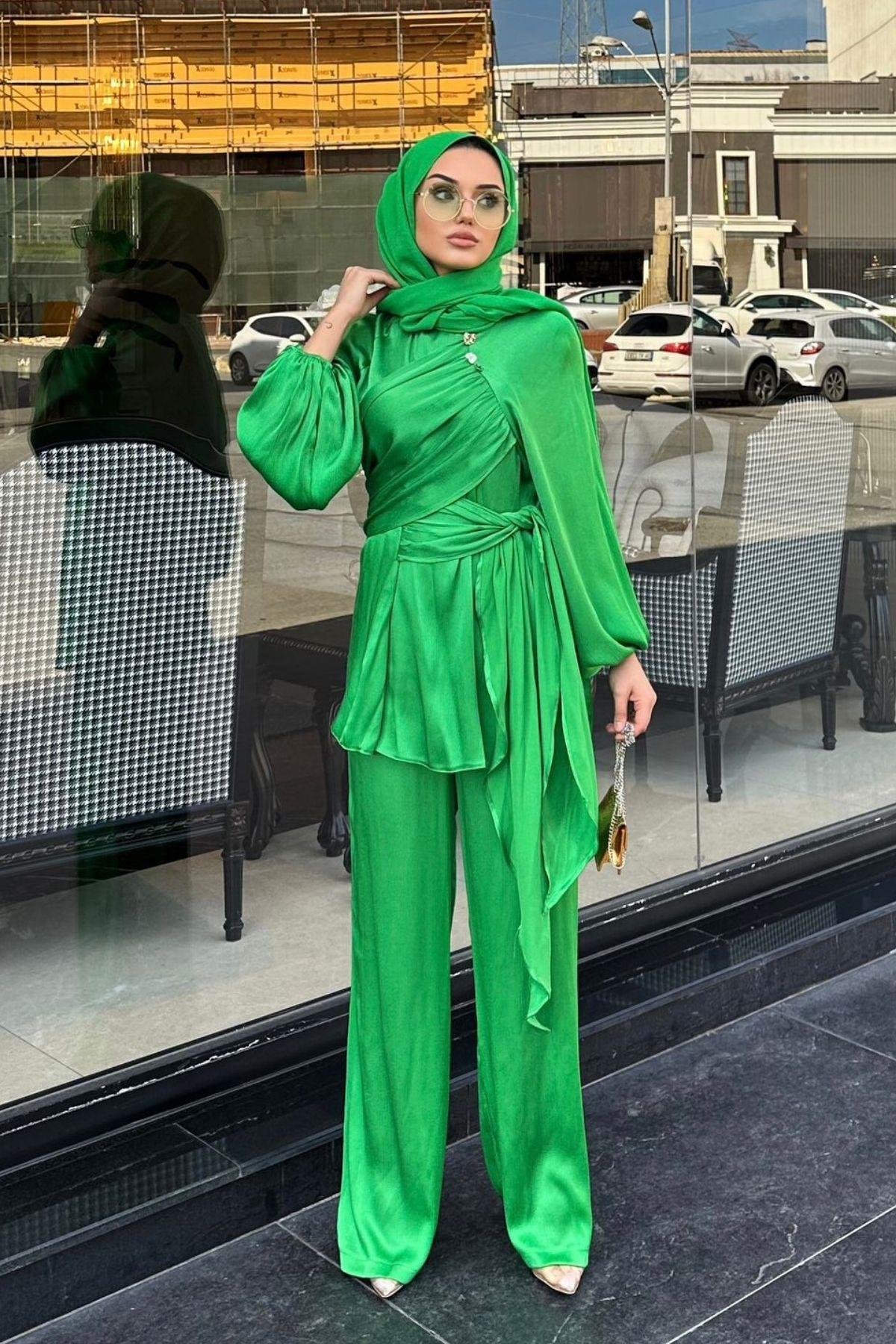 Ahse Takım Benetton, Fiyatları Ahse Takım Benetton – Haza Moda | Tesettür Giyim