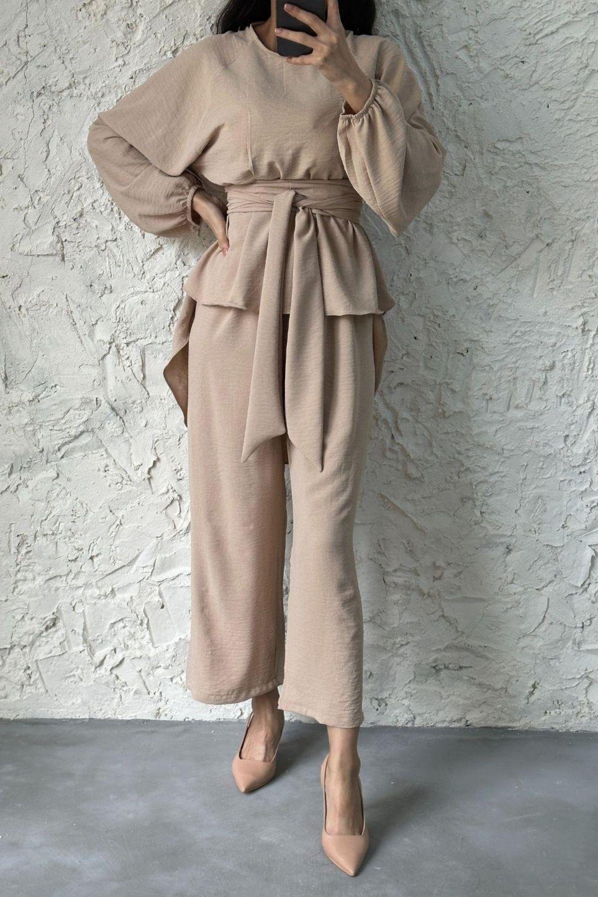 Airobin Kemerli Takım Taş, Fiyatları Airobin Kemerli Takım Taş – Haza Moda | Tesettür Giyim