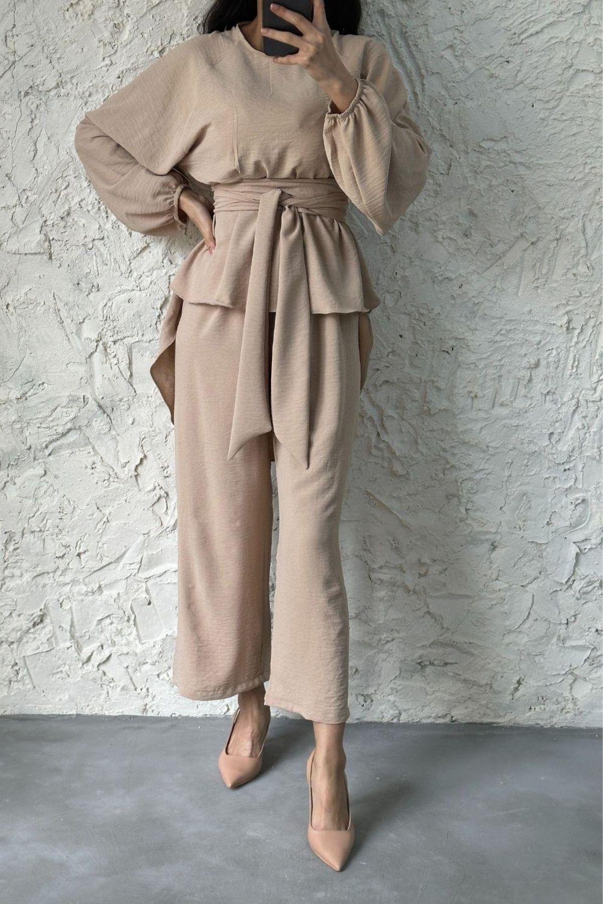 Airobin Kemerli Takım Taş, Fiyatları Airobin Kemerli Takım Taş – Haza Moda | Tesettür Giyim