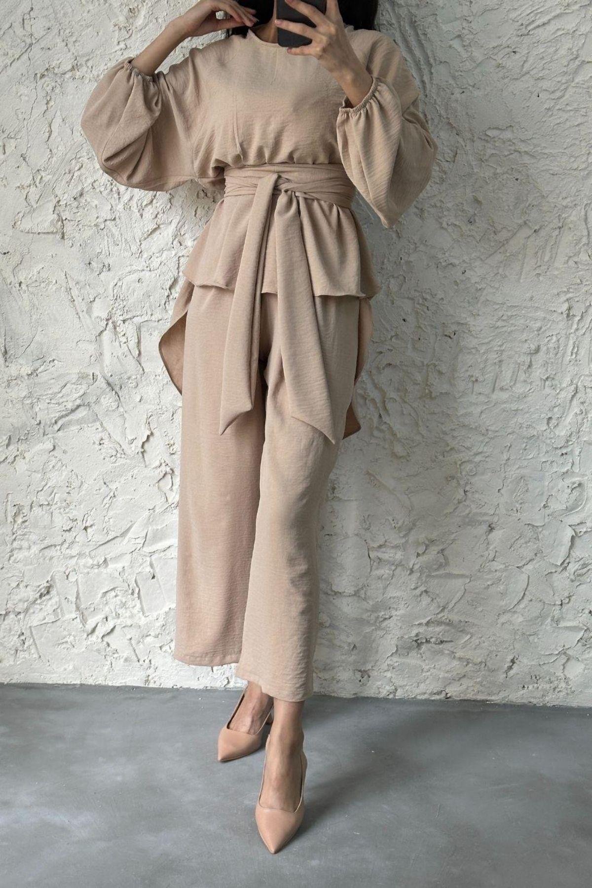 Airobin Kemerli Takım Taş, Fiyatları Airobin Kemerli Takım Taş – Haza Moda | Tesettür Giyim