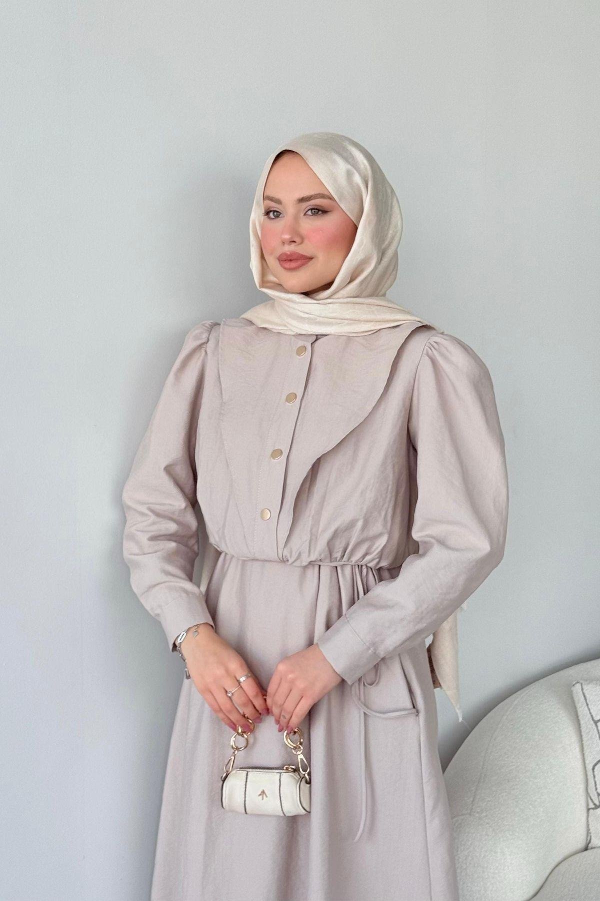 Alerli Ceketli Elbise Bej, Fiyatları 