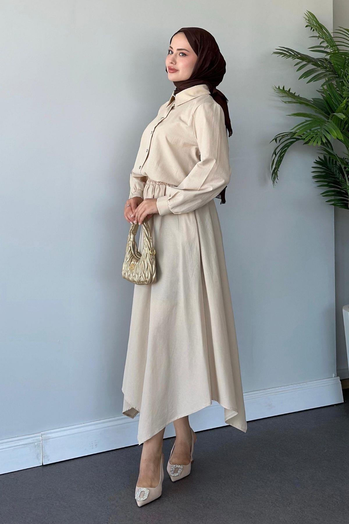 Amira Etekli Takım Bej, Fiyatları 