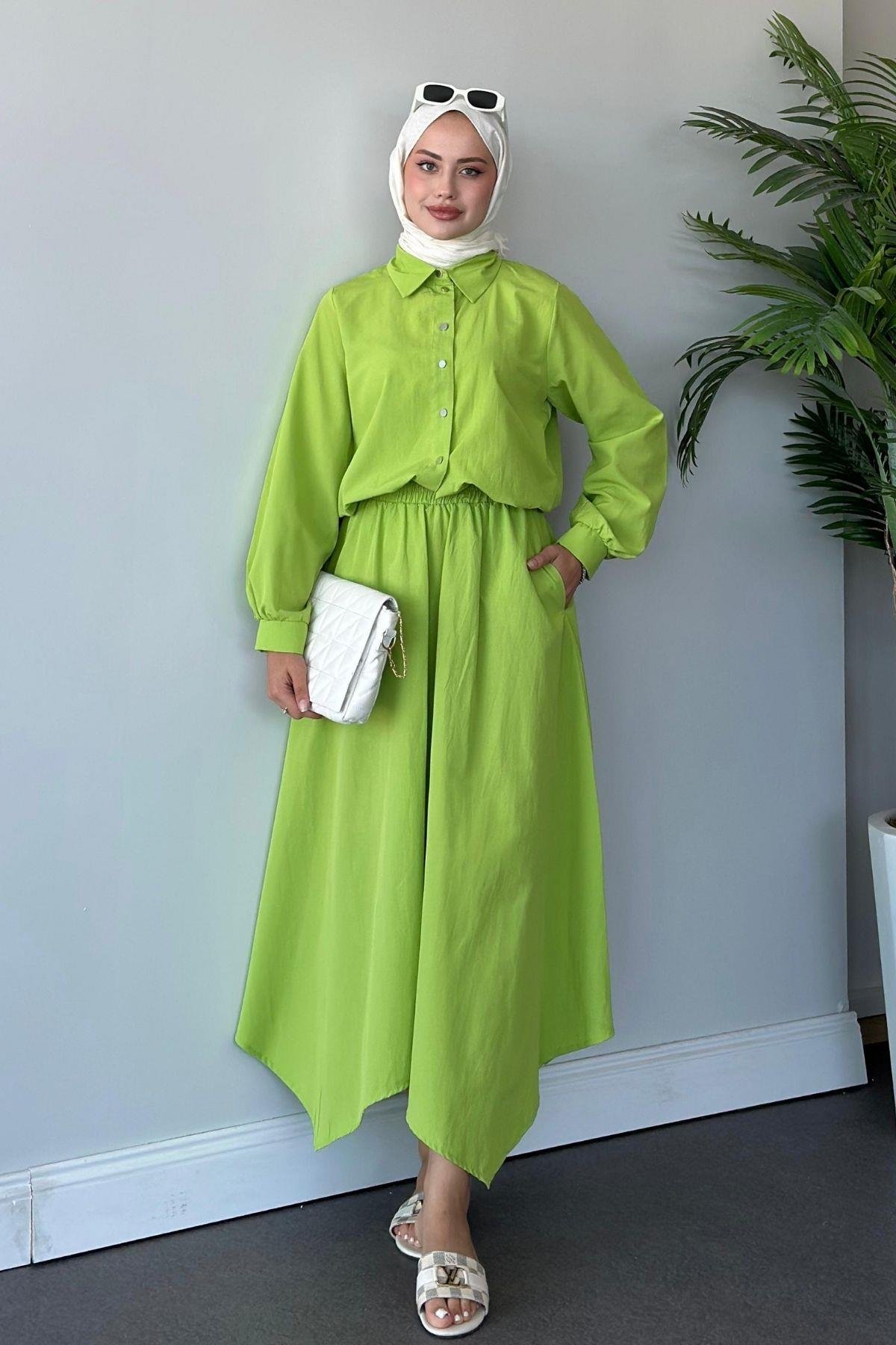 Amira Etekli Takım Fıstıkyeşili, Fiyatları 